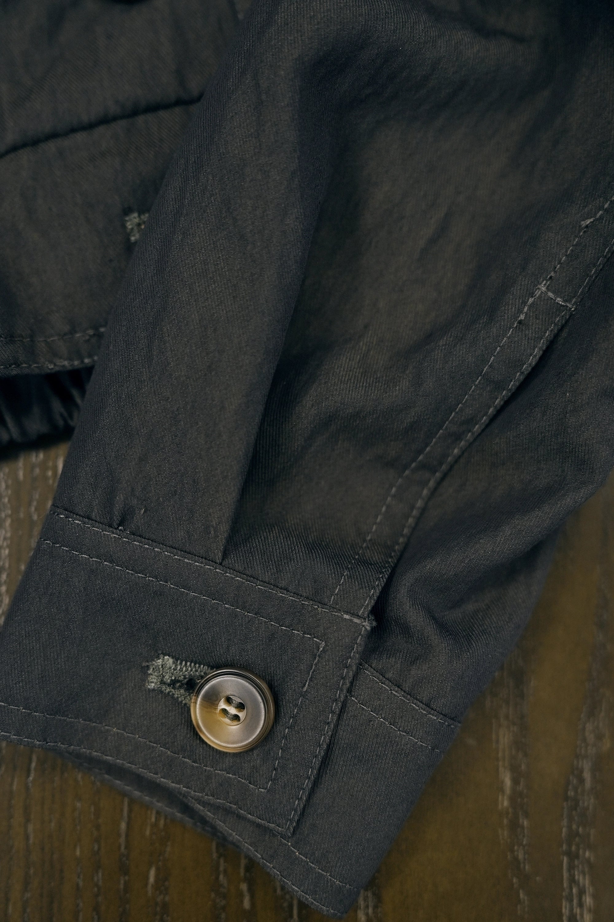 Cropped Utilitarian Jacket (Olive)