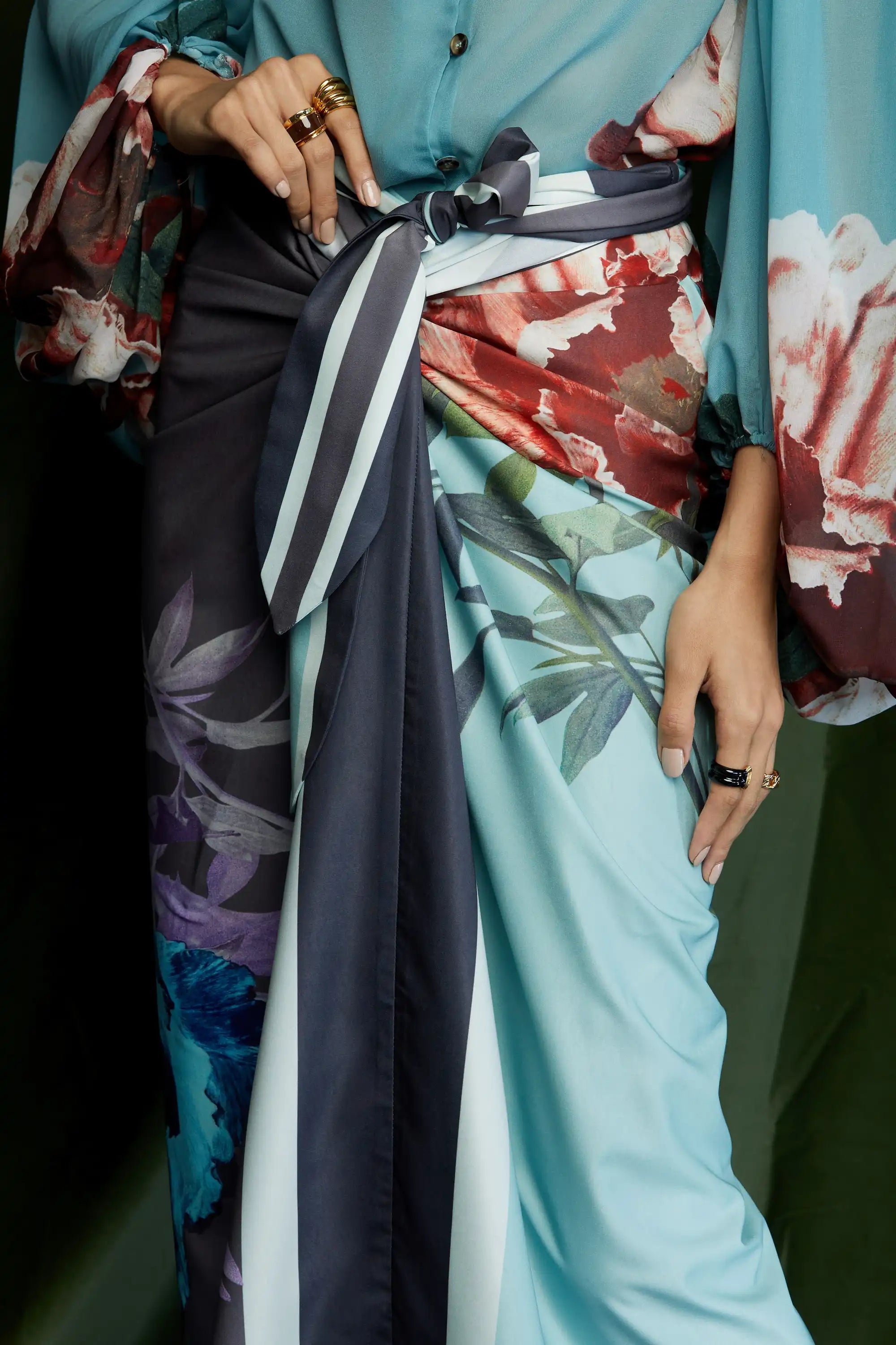 Sarong Skirt (Tree-Peony)