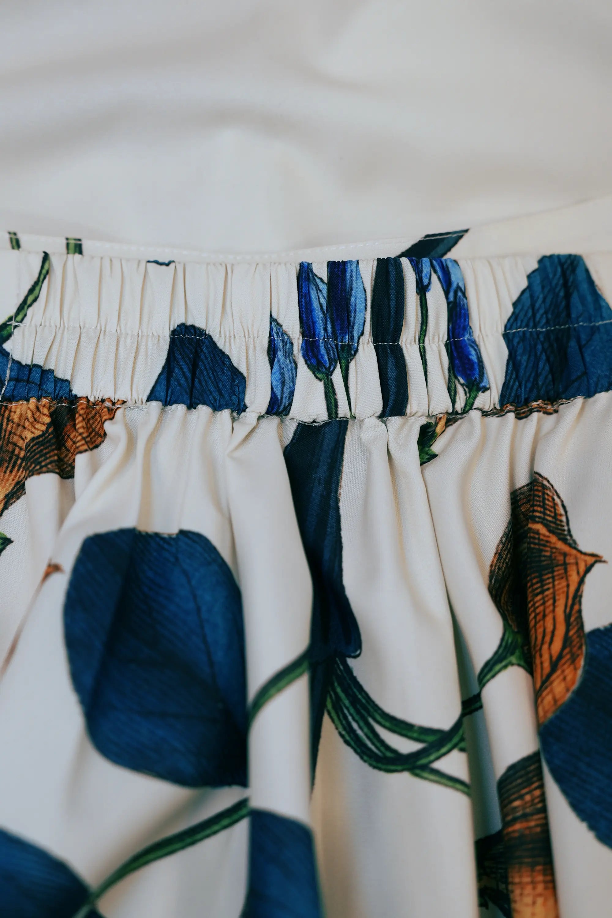 Border Full Circle Skirt (Guaiacwood)