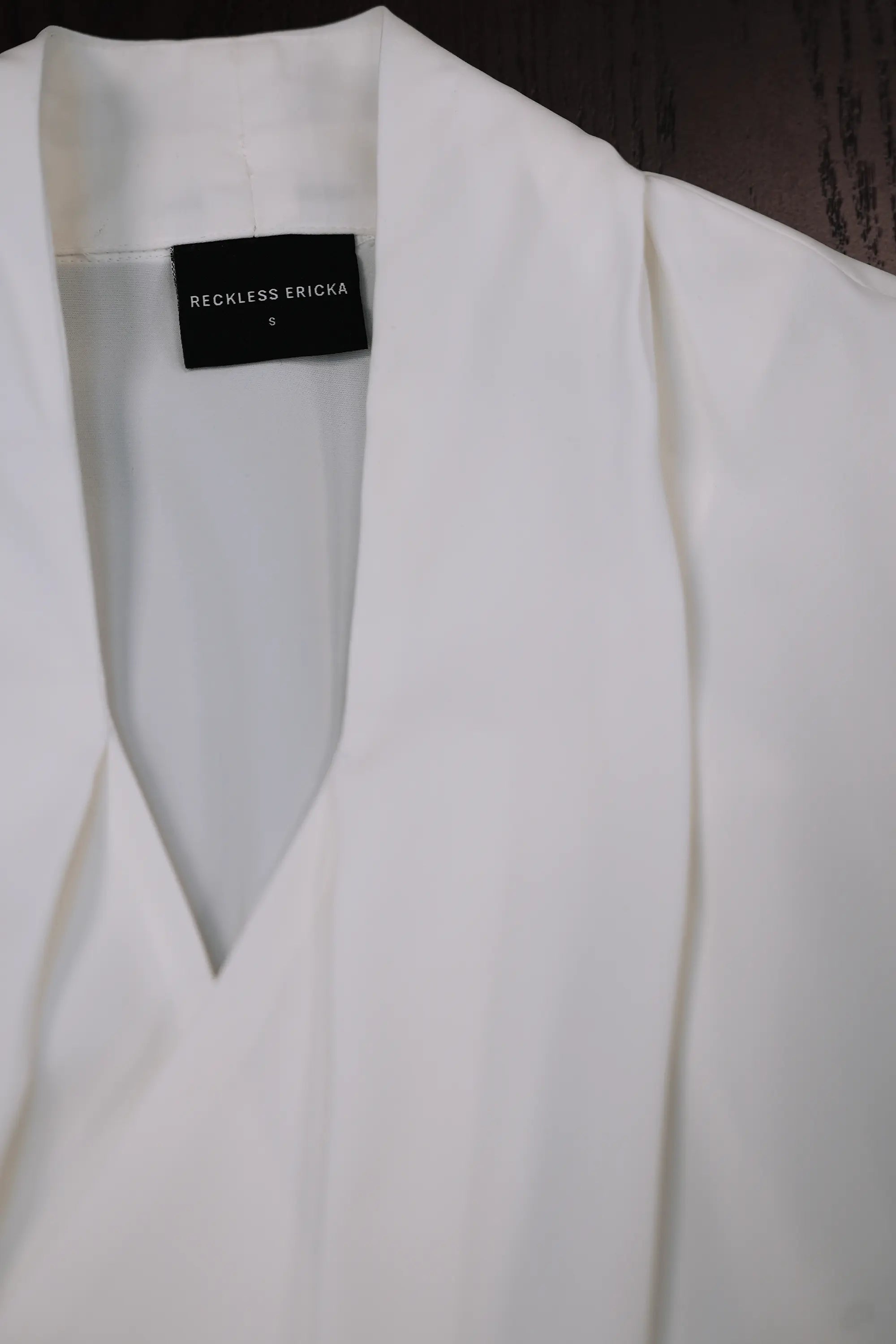 Calla Wrap Blouse (White)
