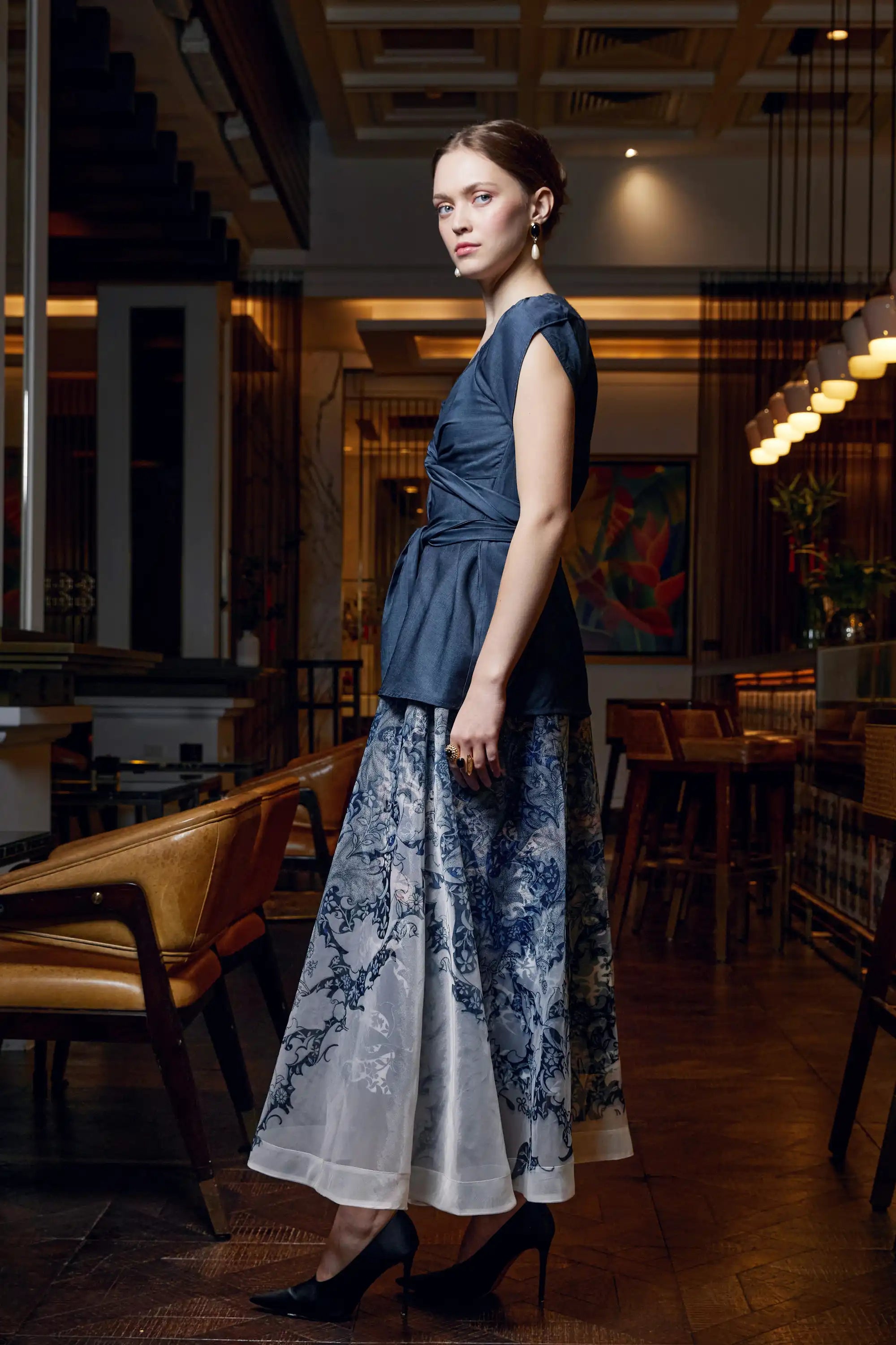 Swing Skirt (Leaves)