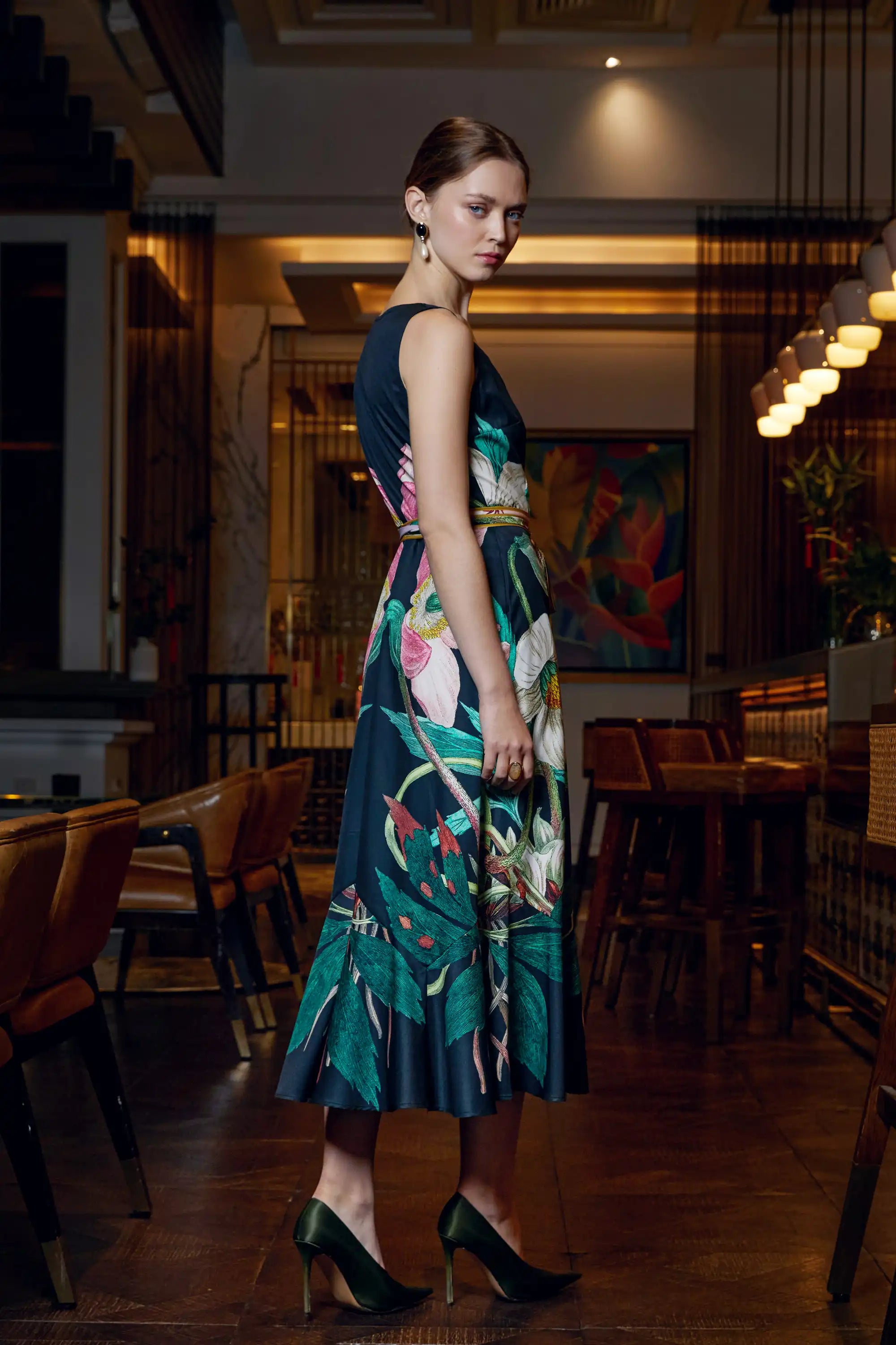 Sweetheart Mermaid Dress (Christmas Rose)