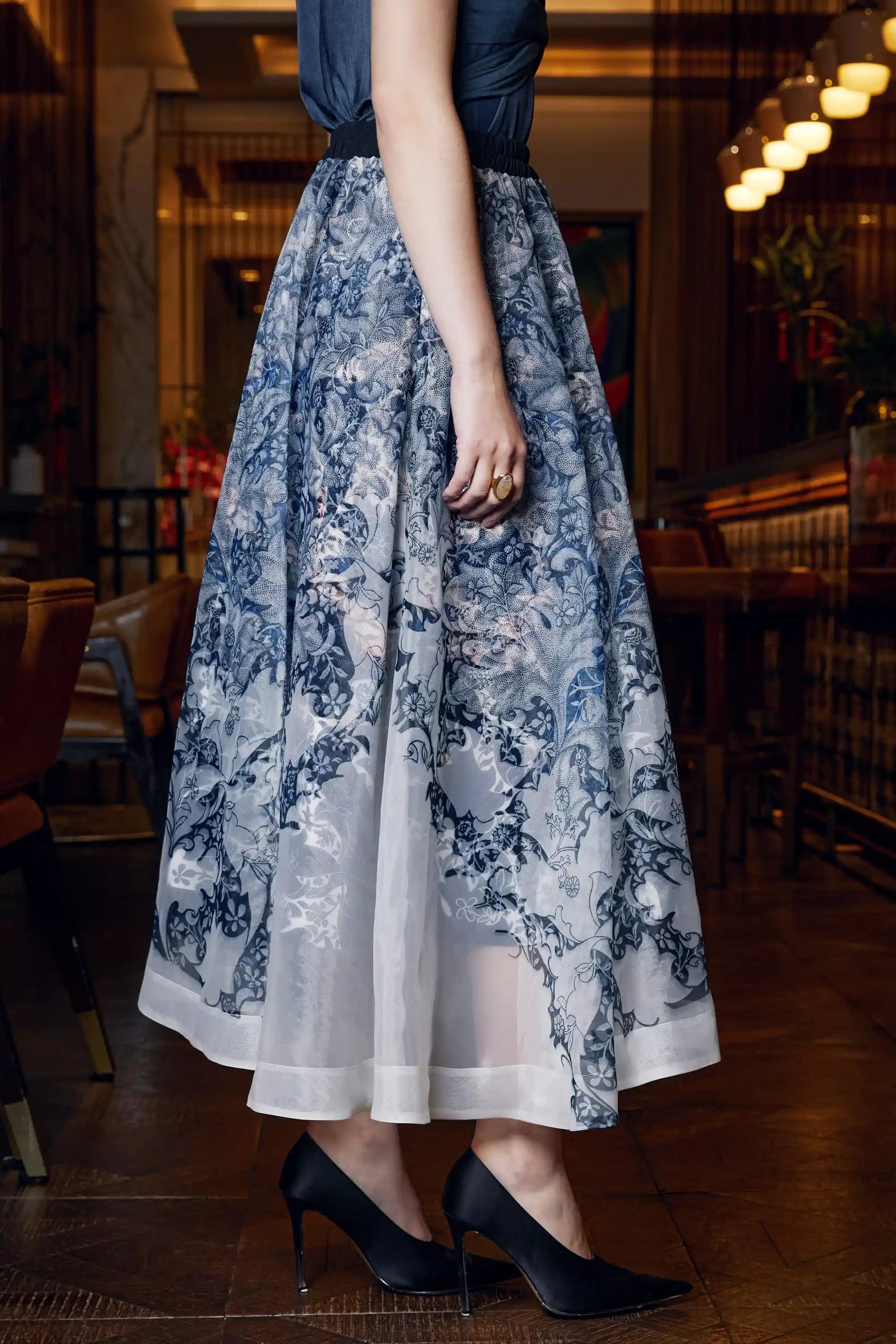 Swing Skirt (Leaves)