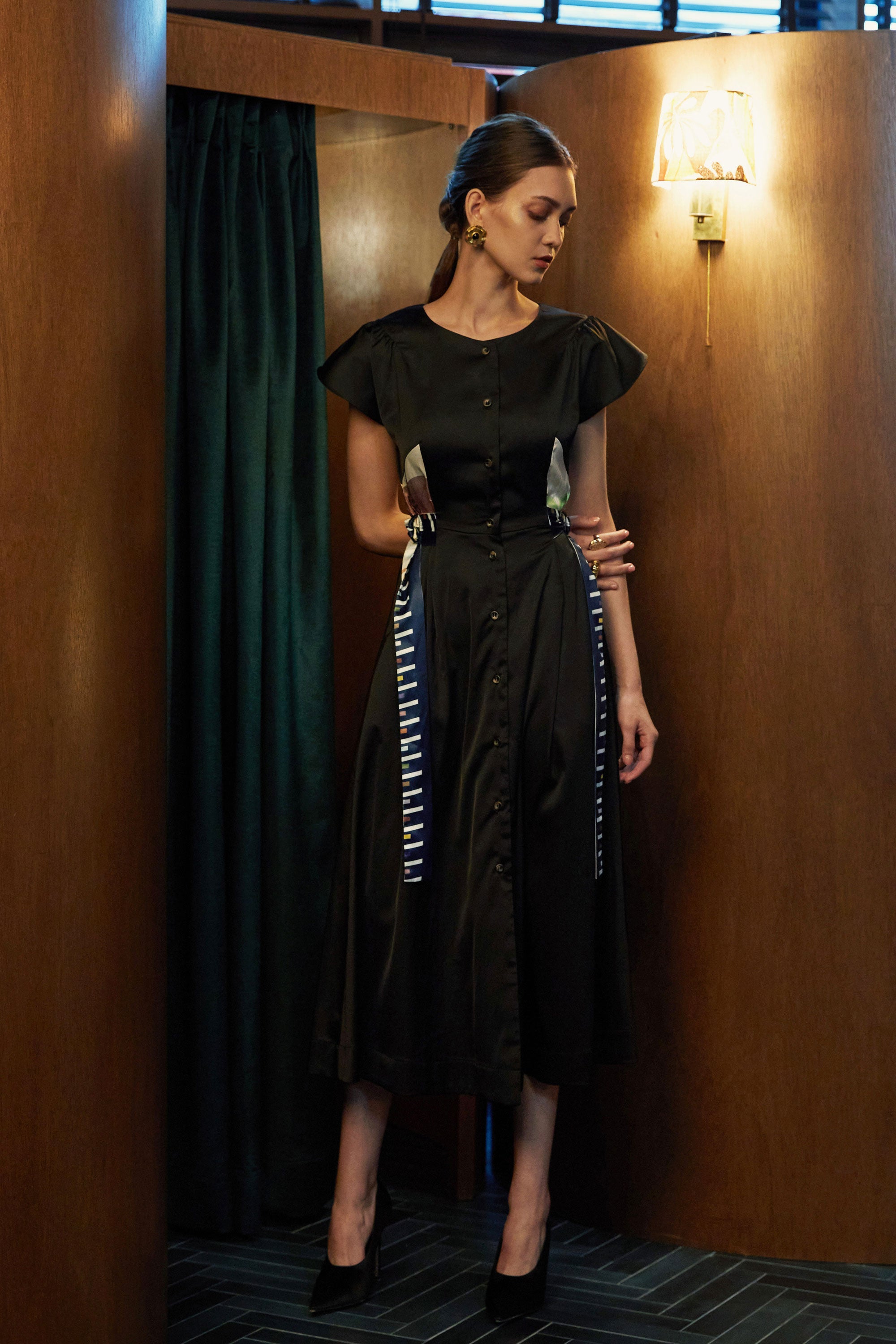 Tulip Contour Dress (Nymphaea Lotus)