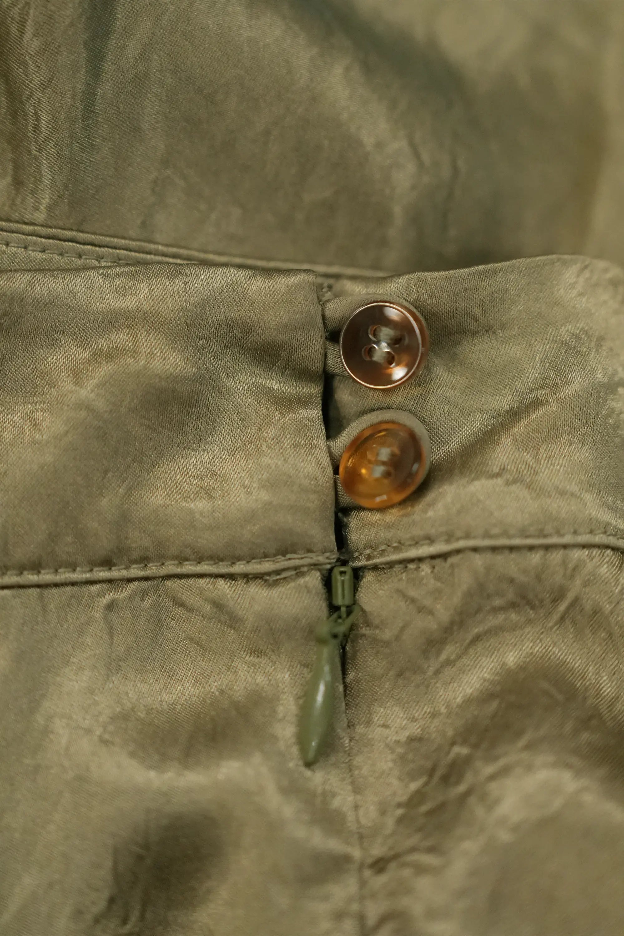 Full Circle Tea Skirt (Olive)