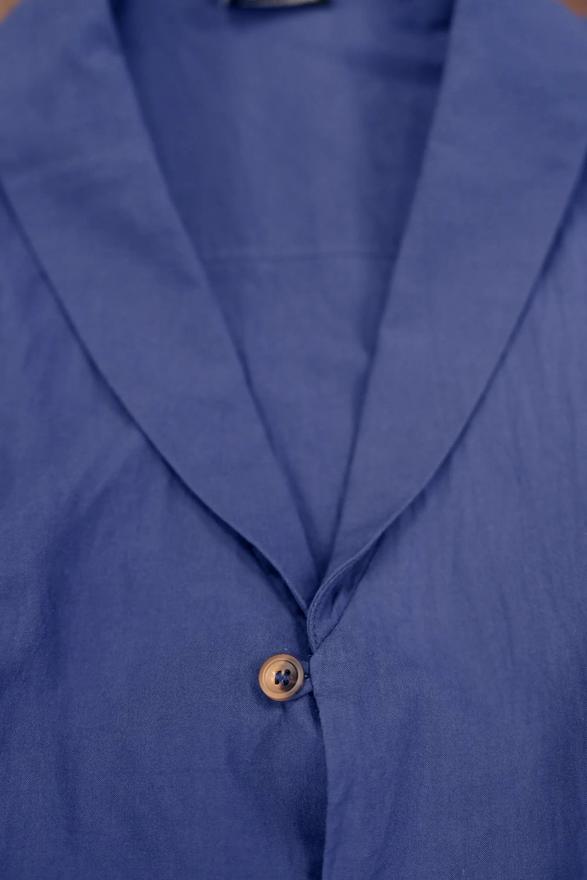 Shawl Collar Shirt (Navy)