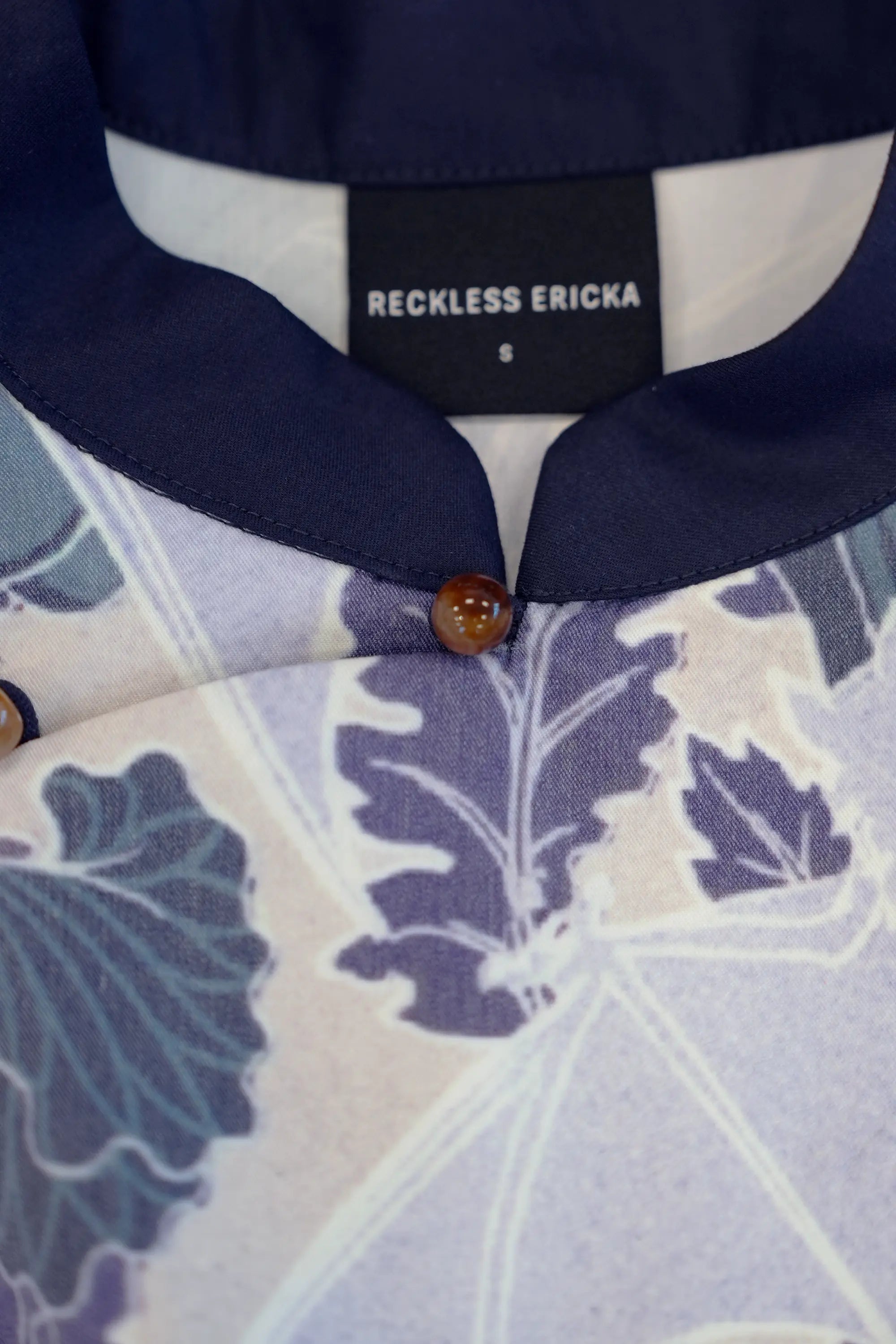 Square Sleeves Fit & Flare Qipao (Bat)