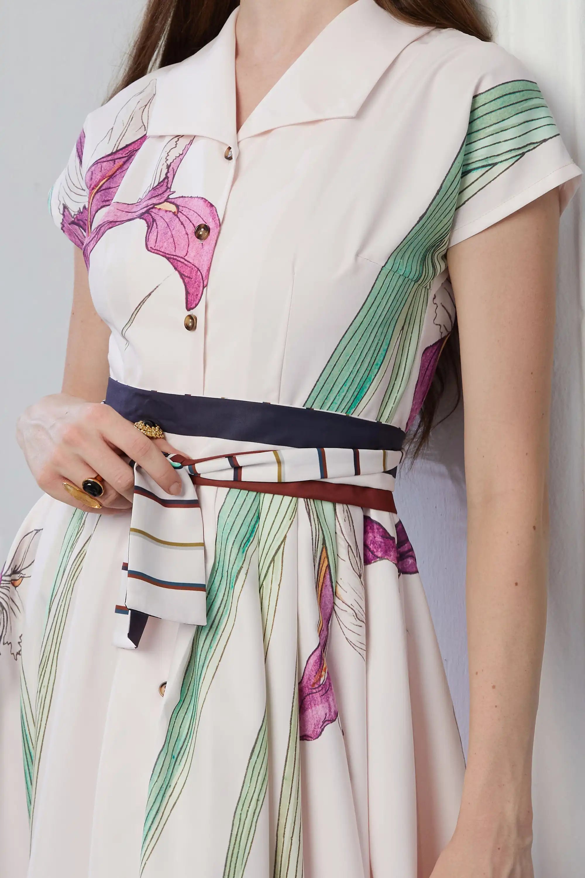 Pilgrim Dolman Dress (Iris)