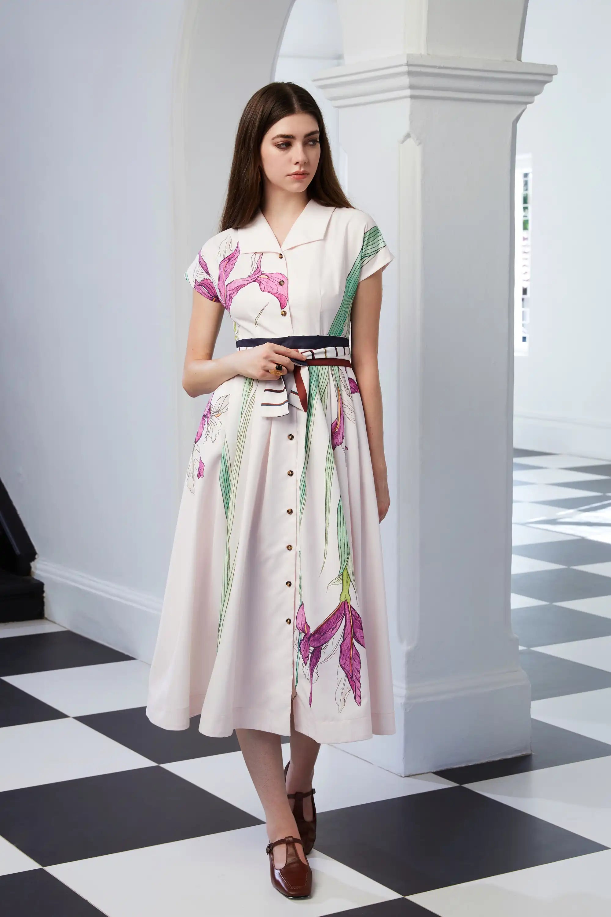 Pilgrim Dolman Dress (Iris)