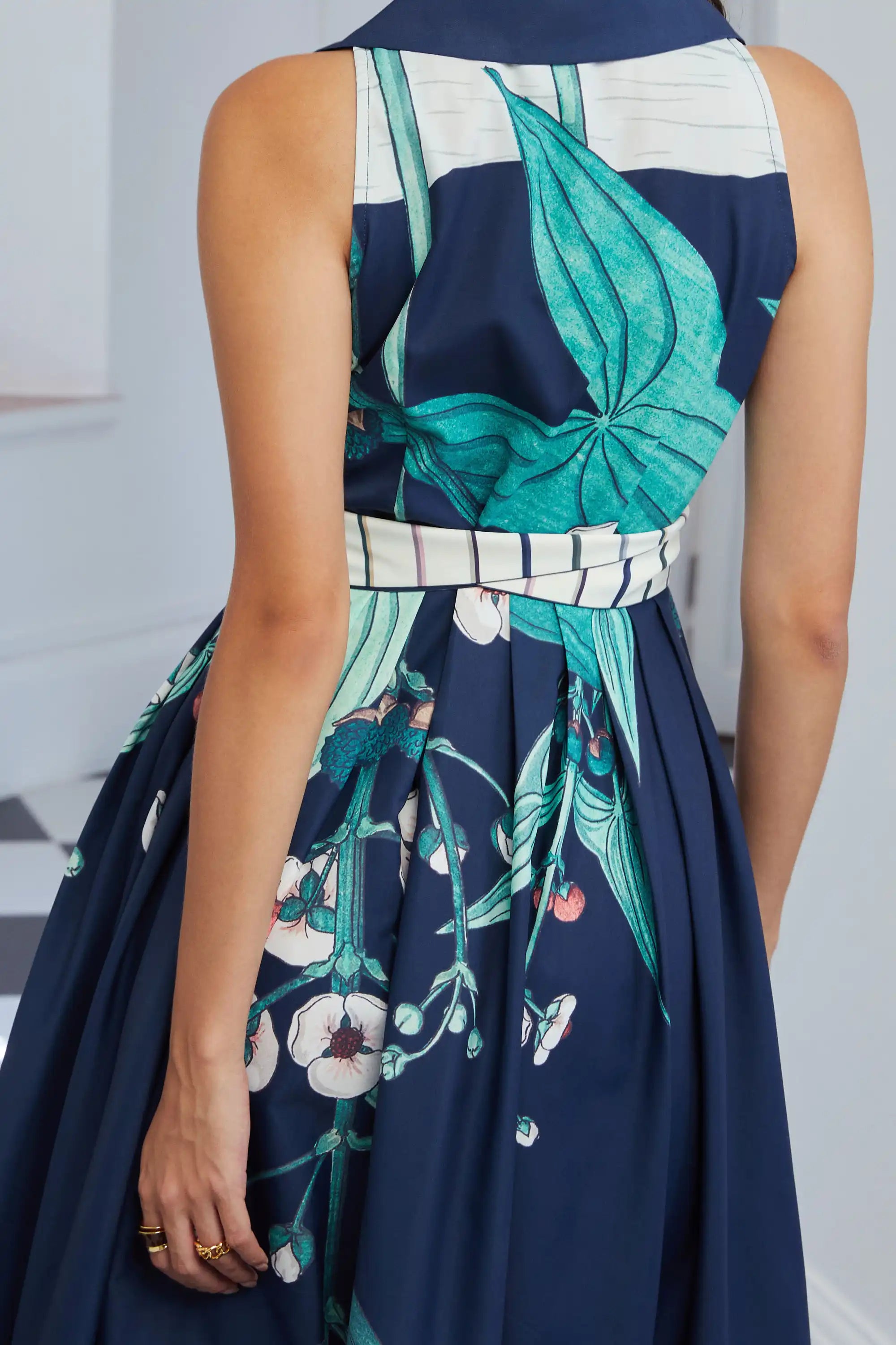 Pilgrim Racer Midi Dress (Arrowhead)