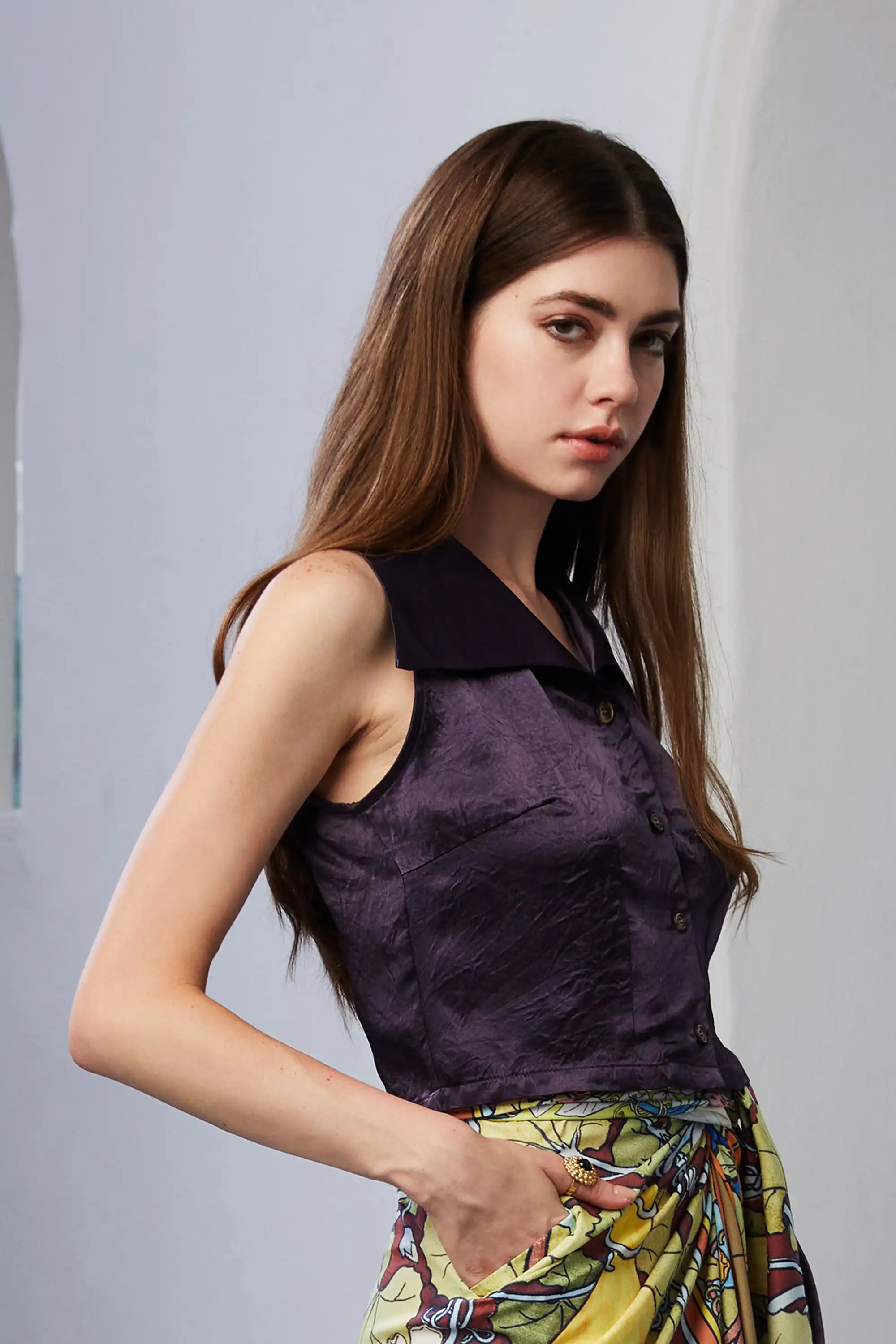 Pilgrim Racer Top (Poppy)