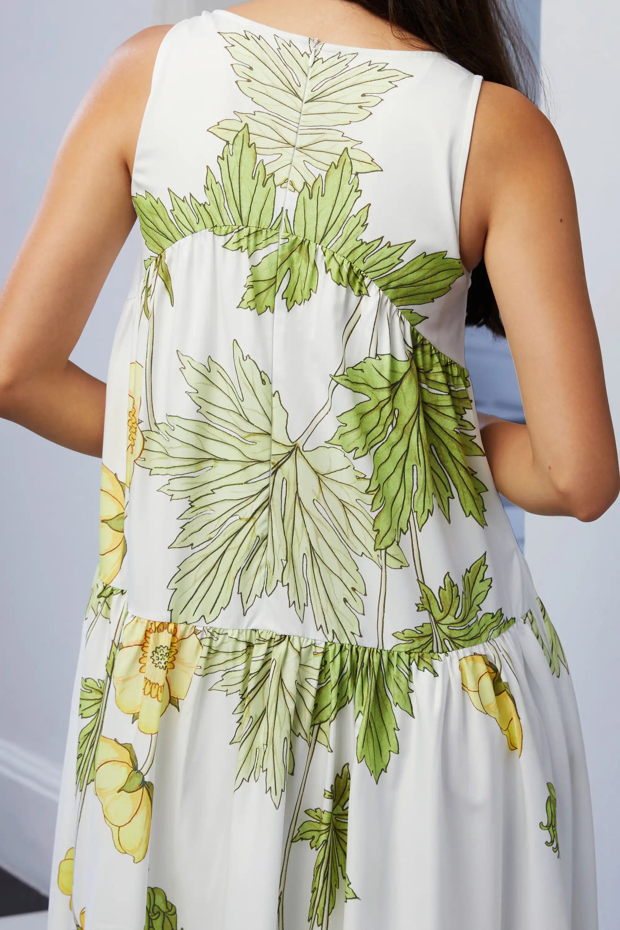 Tiered Breastplate Dress (Buttercup)