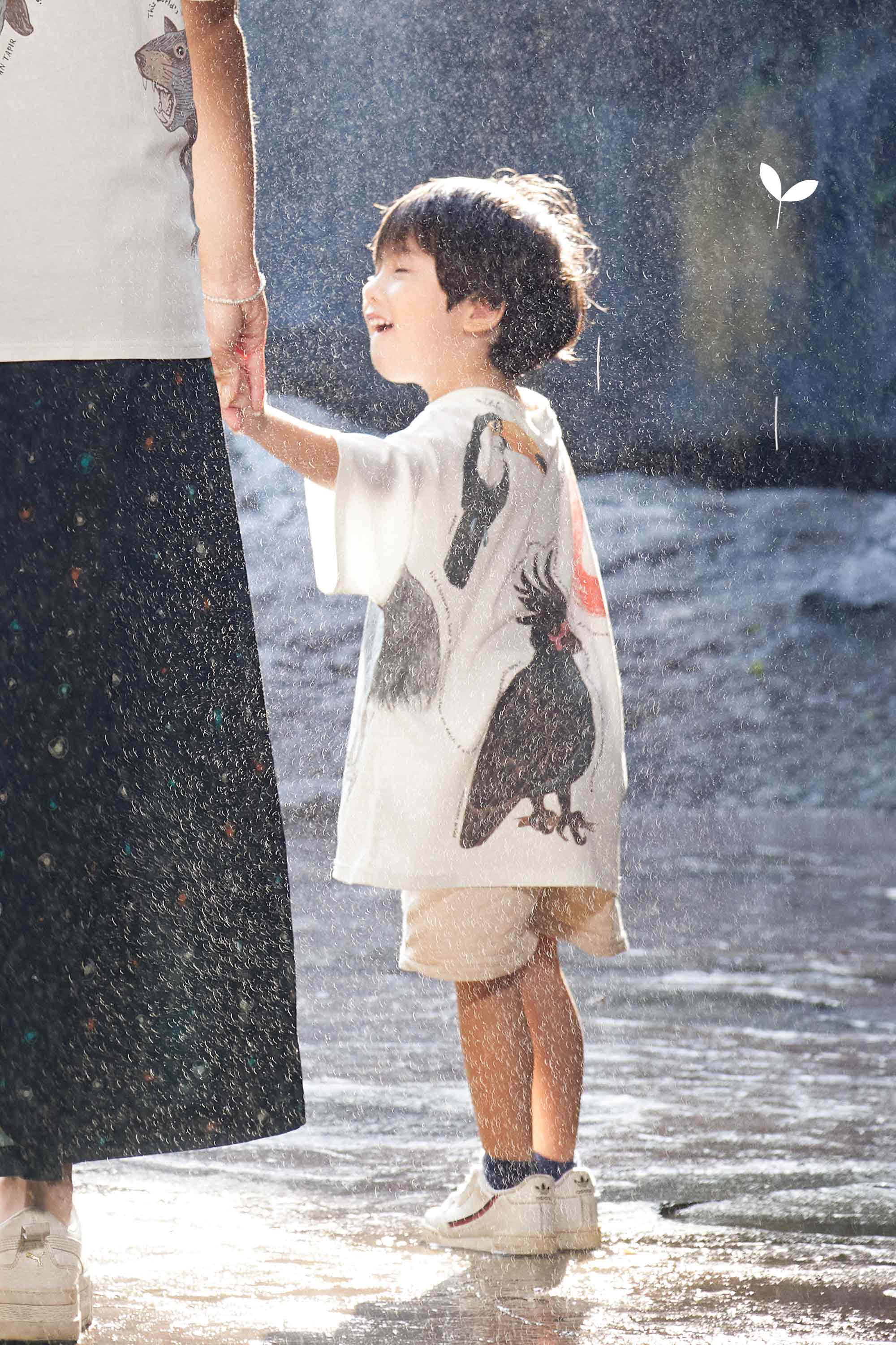 Kid Unisex Tee (Bird Paradise - Light)