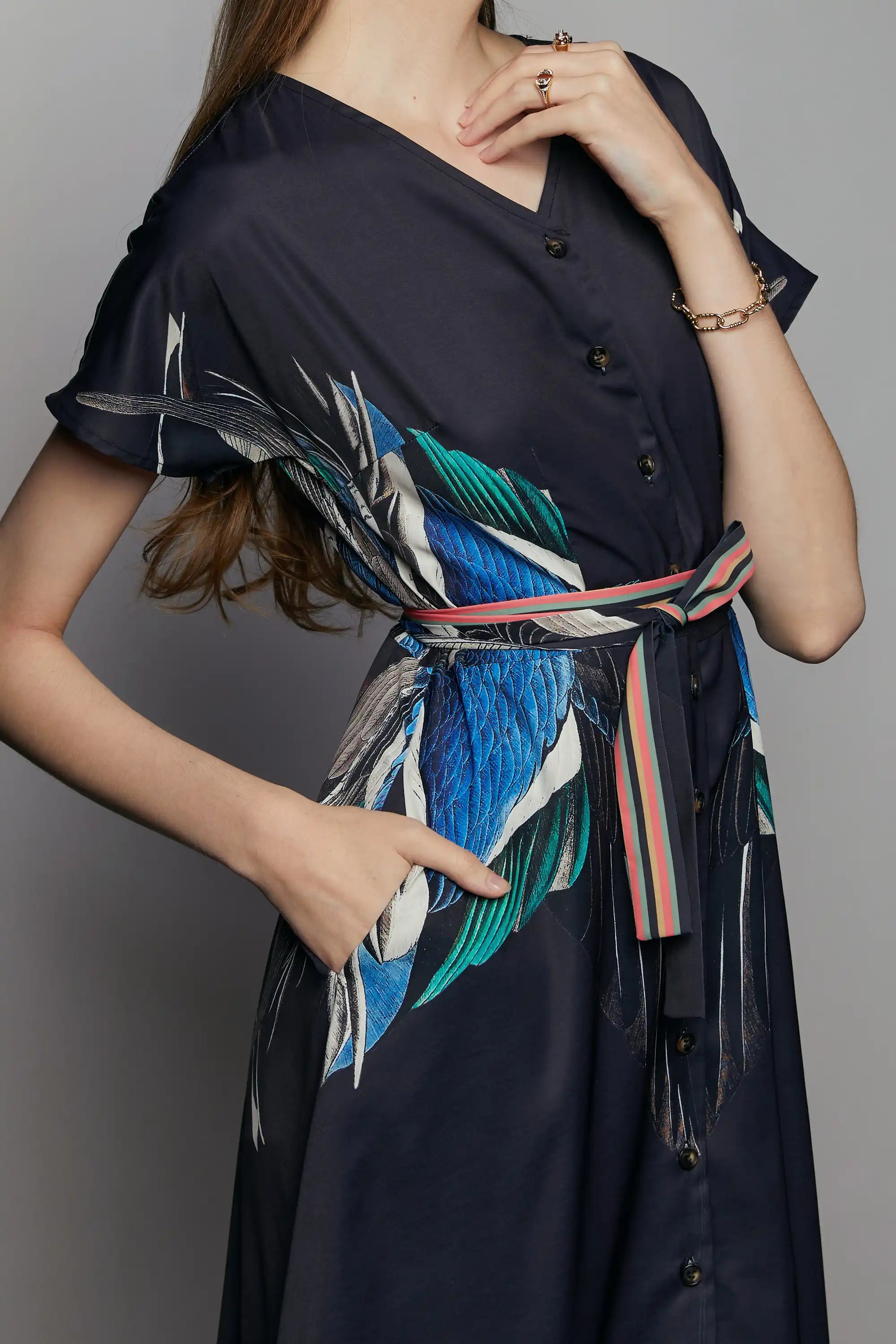 Dolman Mermaid Dress (Northern Shoveler)