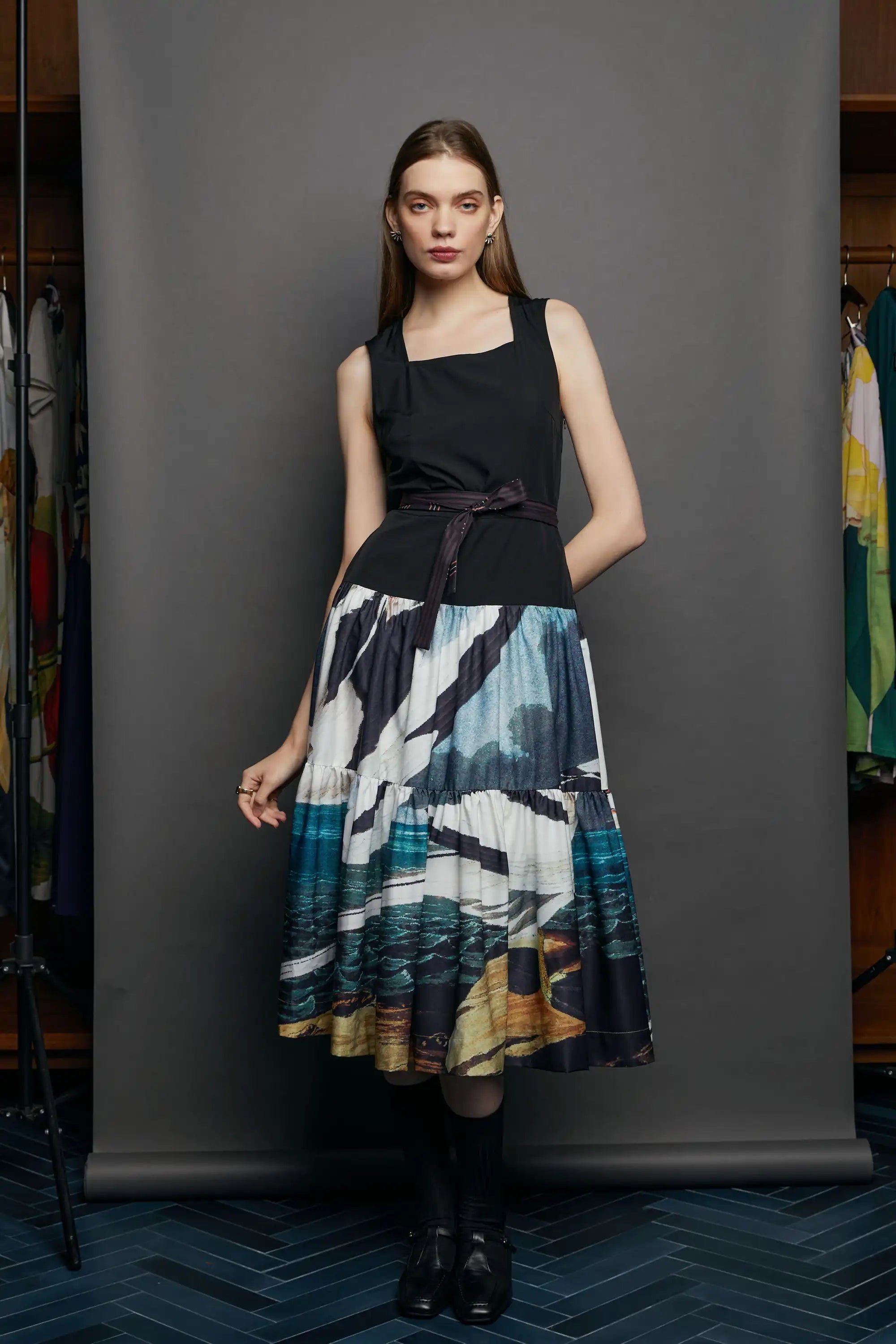 Tiered Dress (Tropicbird)