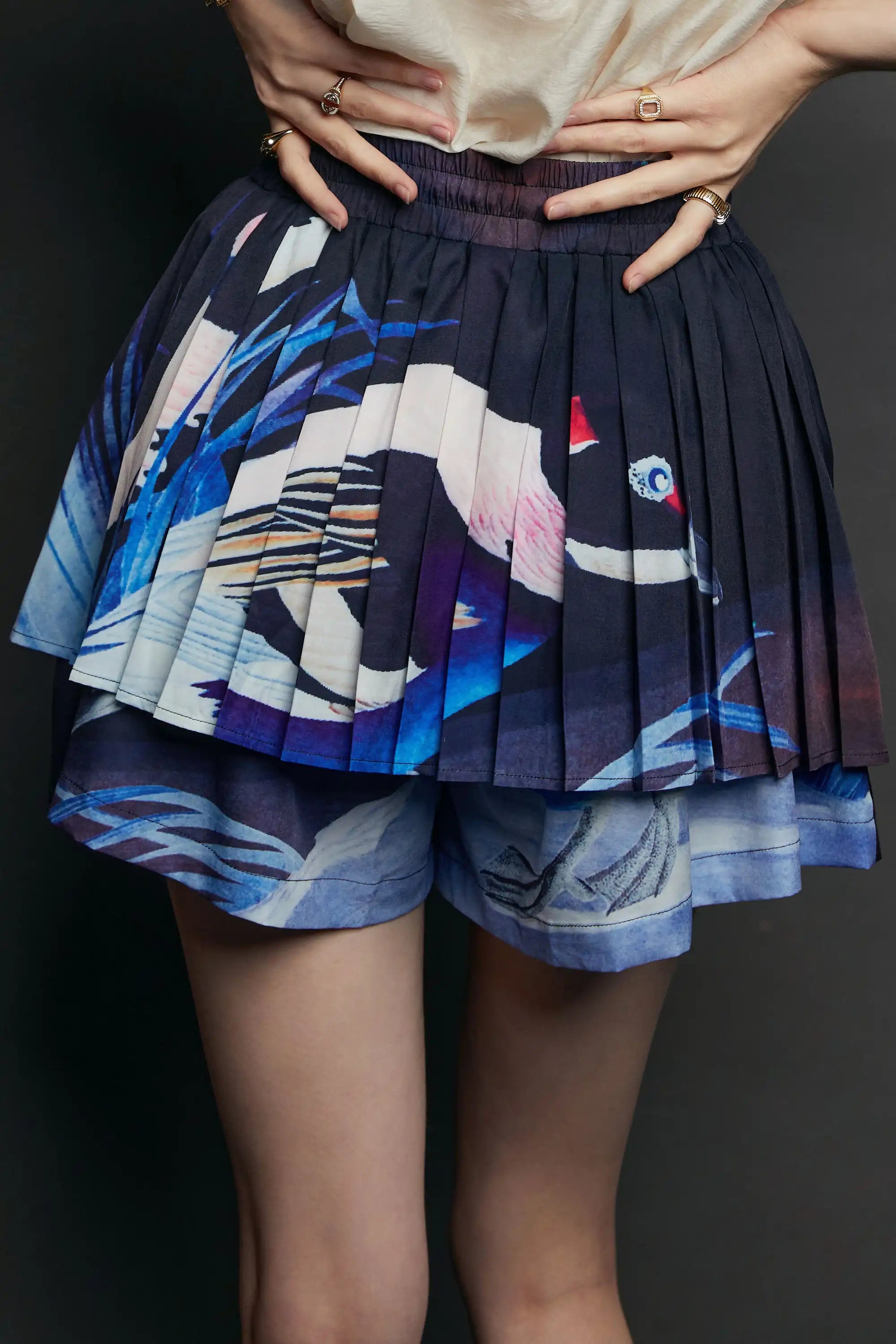 Twirl Skorts (Mandarin Duck)