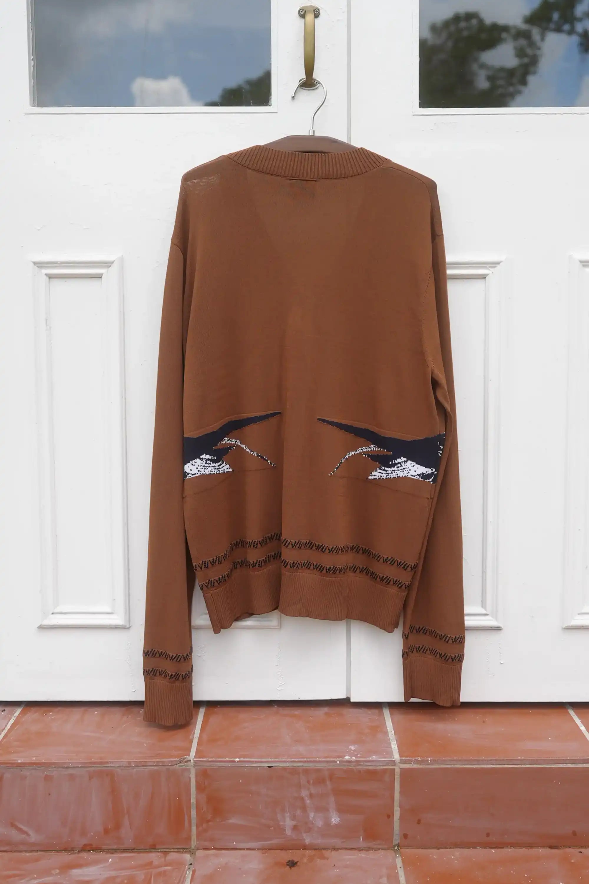 Unisex Soft Knit Cardigan (Earth Koel)