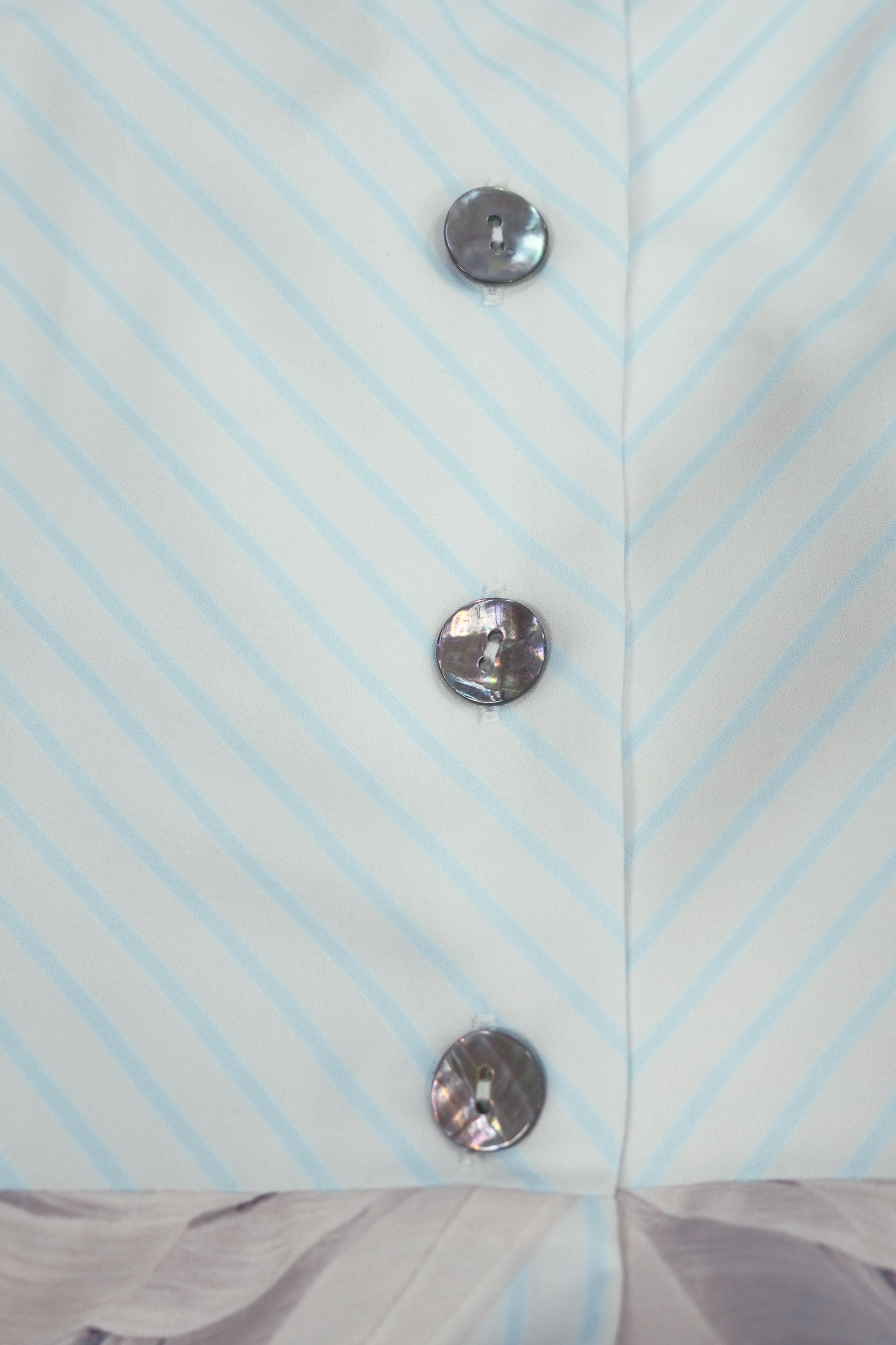 Blended Collar Fit & Flare Dress (Whooping Crane)