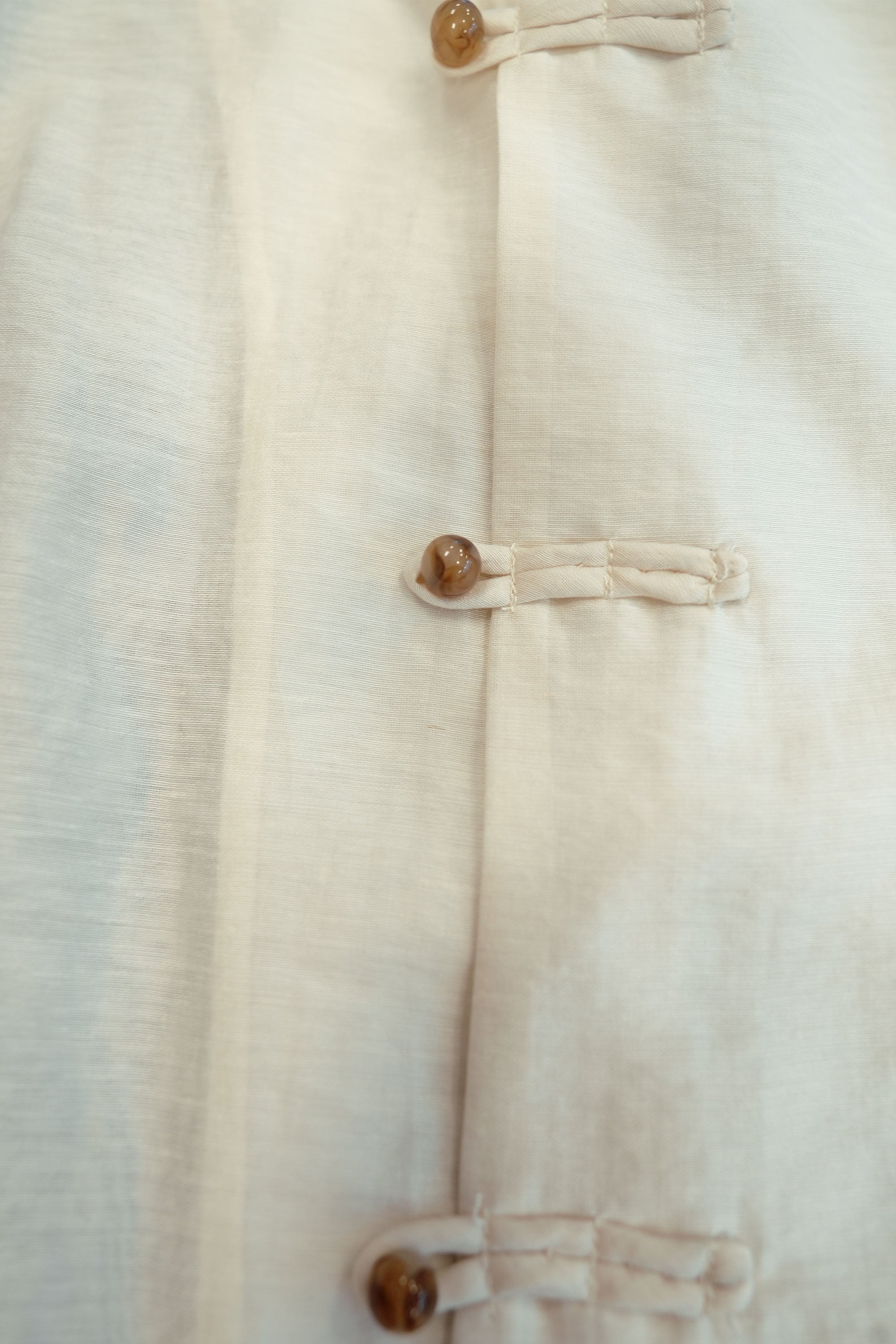 Blouson Sleeves Pankou Top (Mandarin Duck)