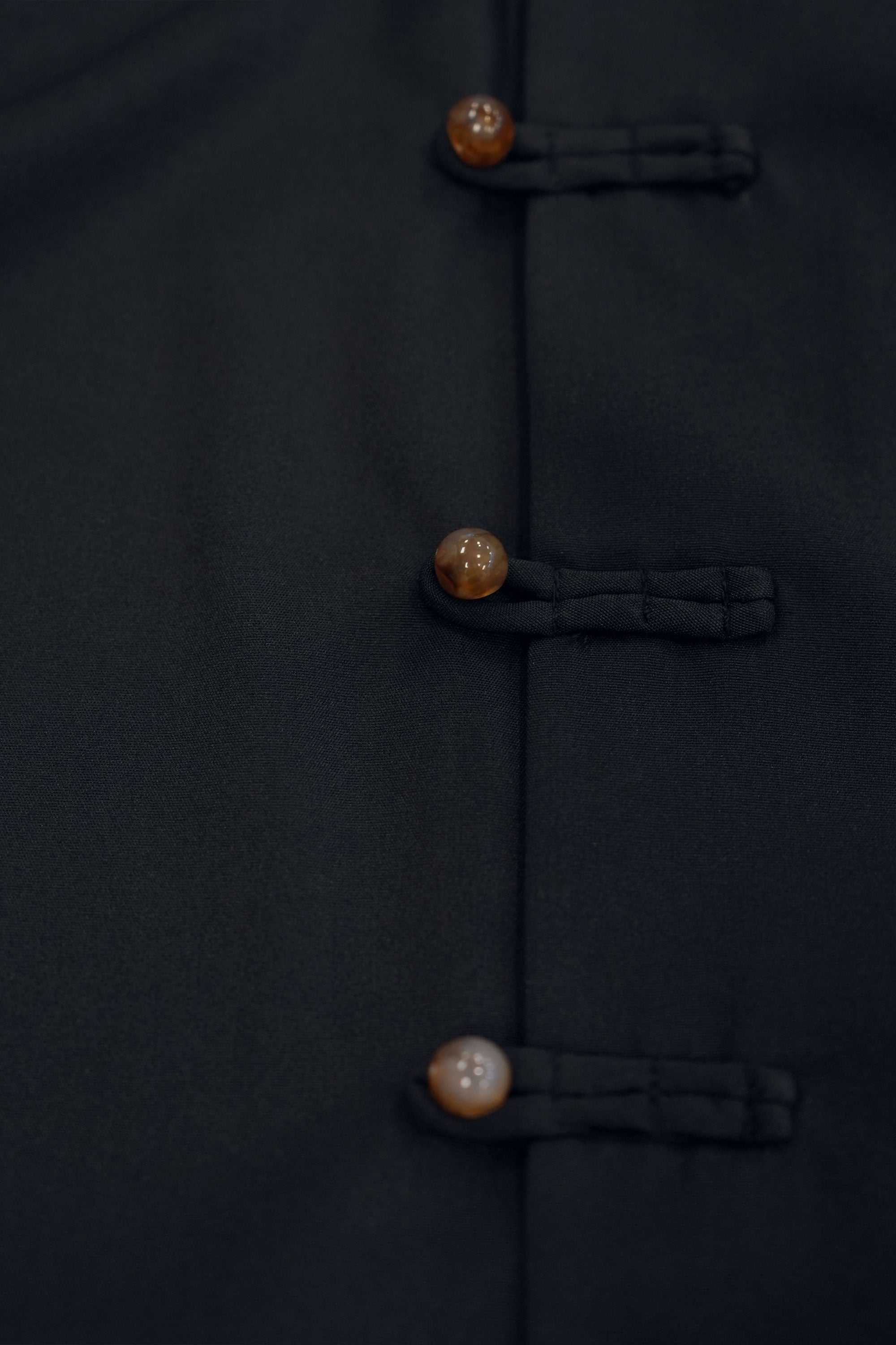 Racer Pankou Dress (Black)