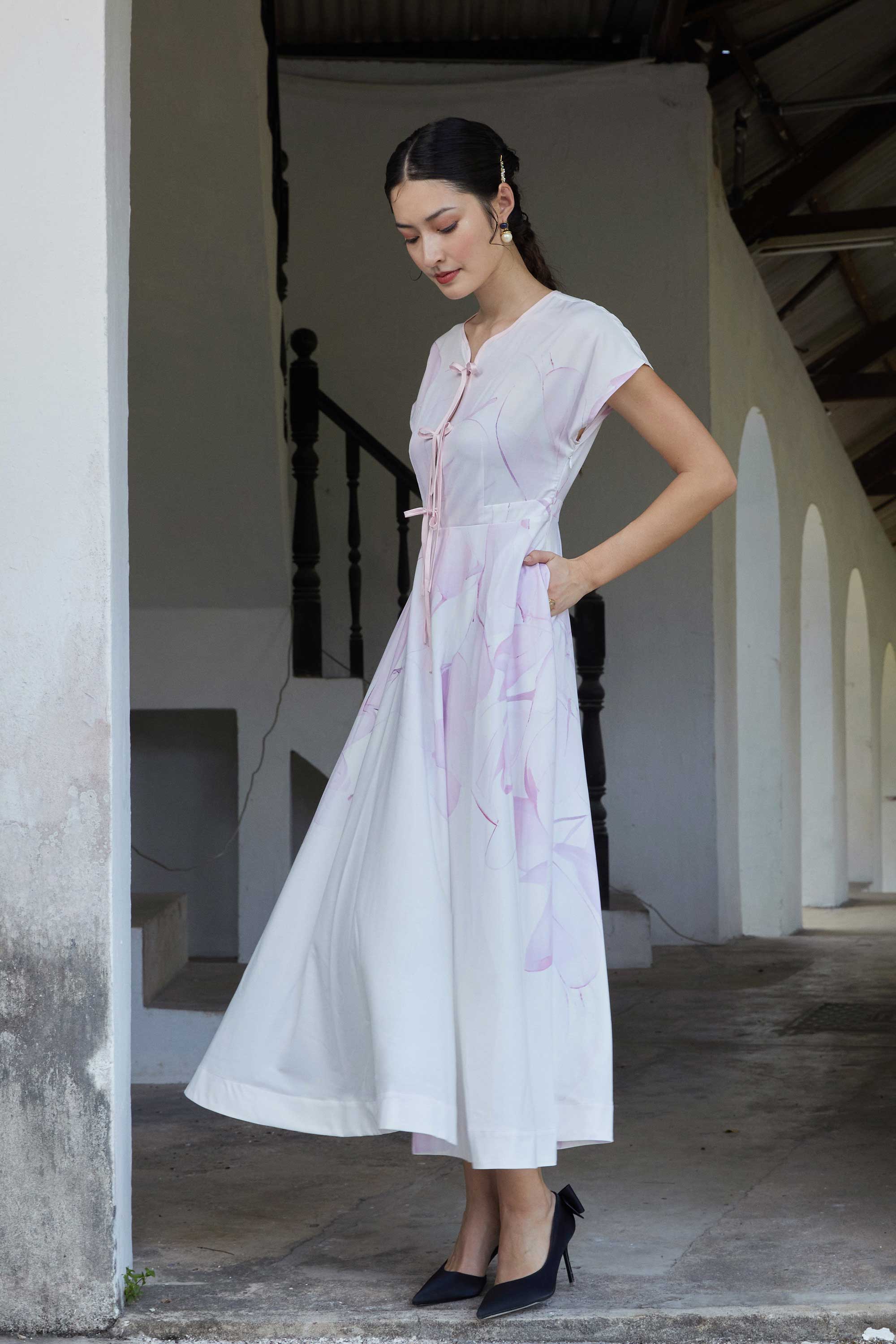 Piping Maxi Dress (Promise)