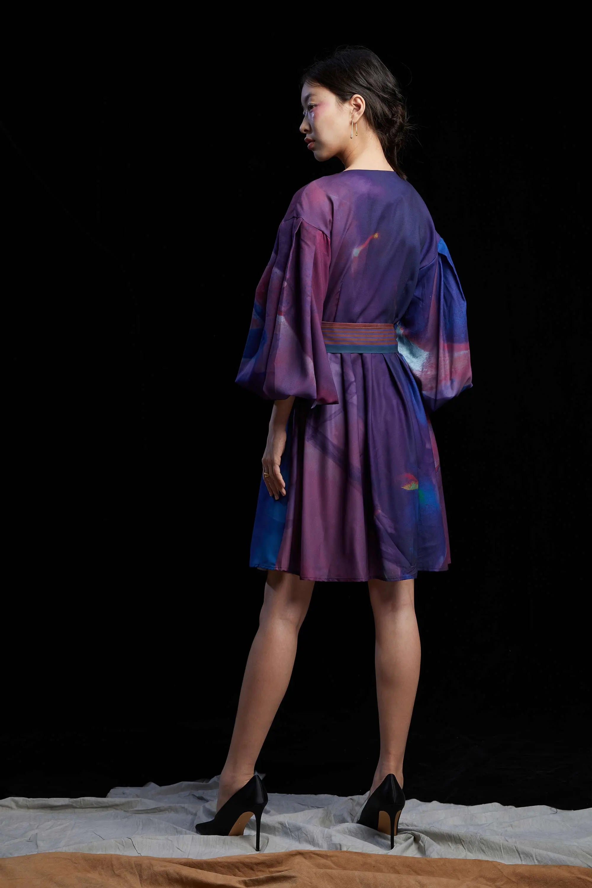 Bishop Button Down Knee Length Dress Discipline Reckless Ericka