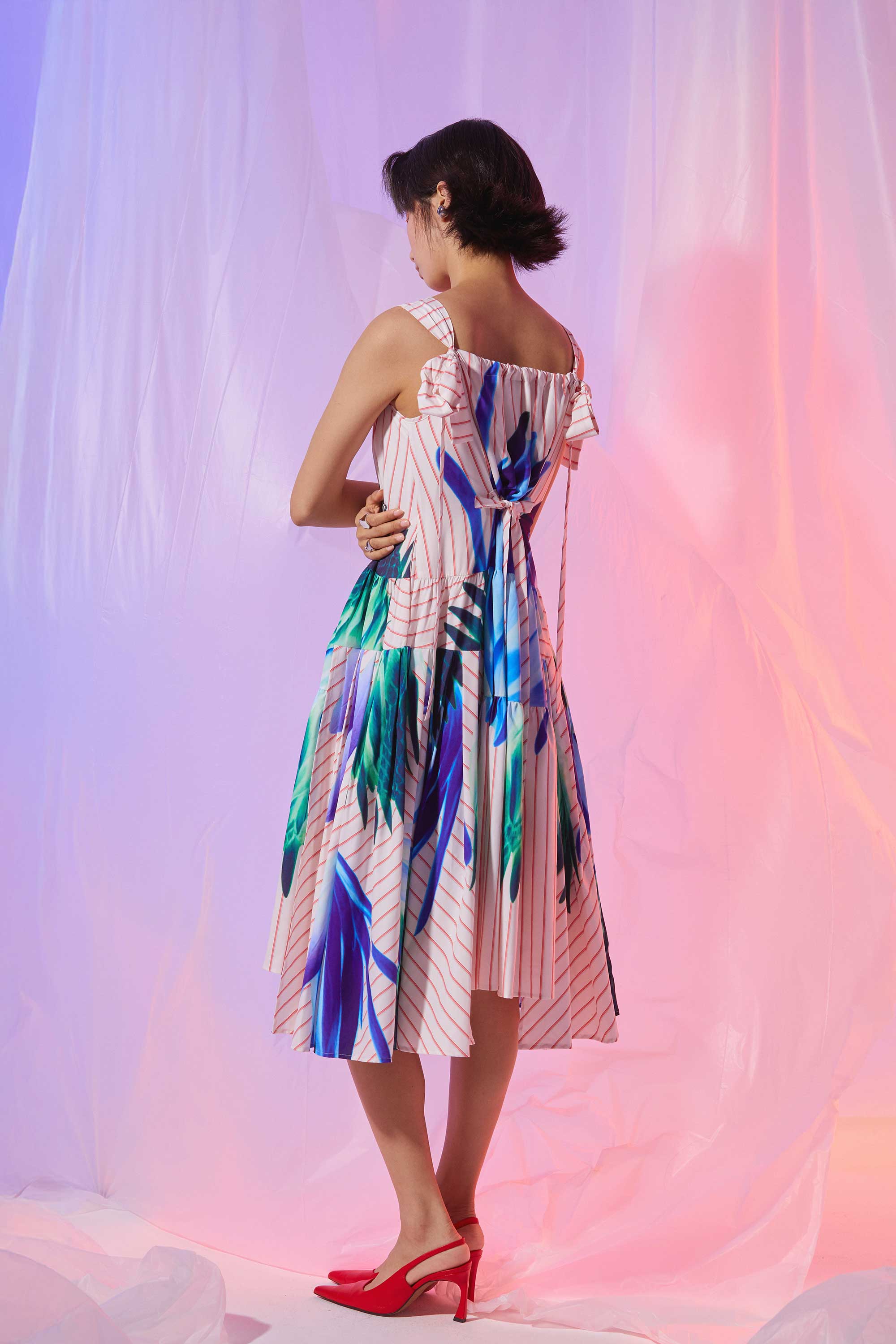 Billowing Tea Dress (Spectrum)