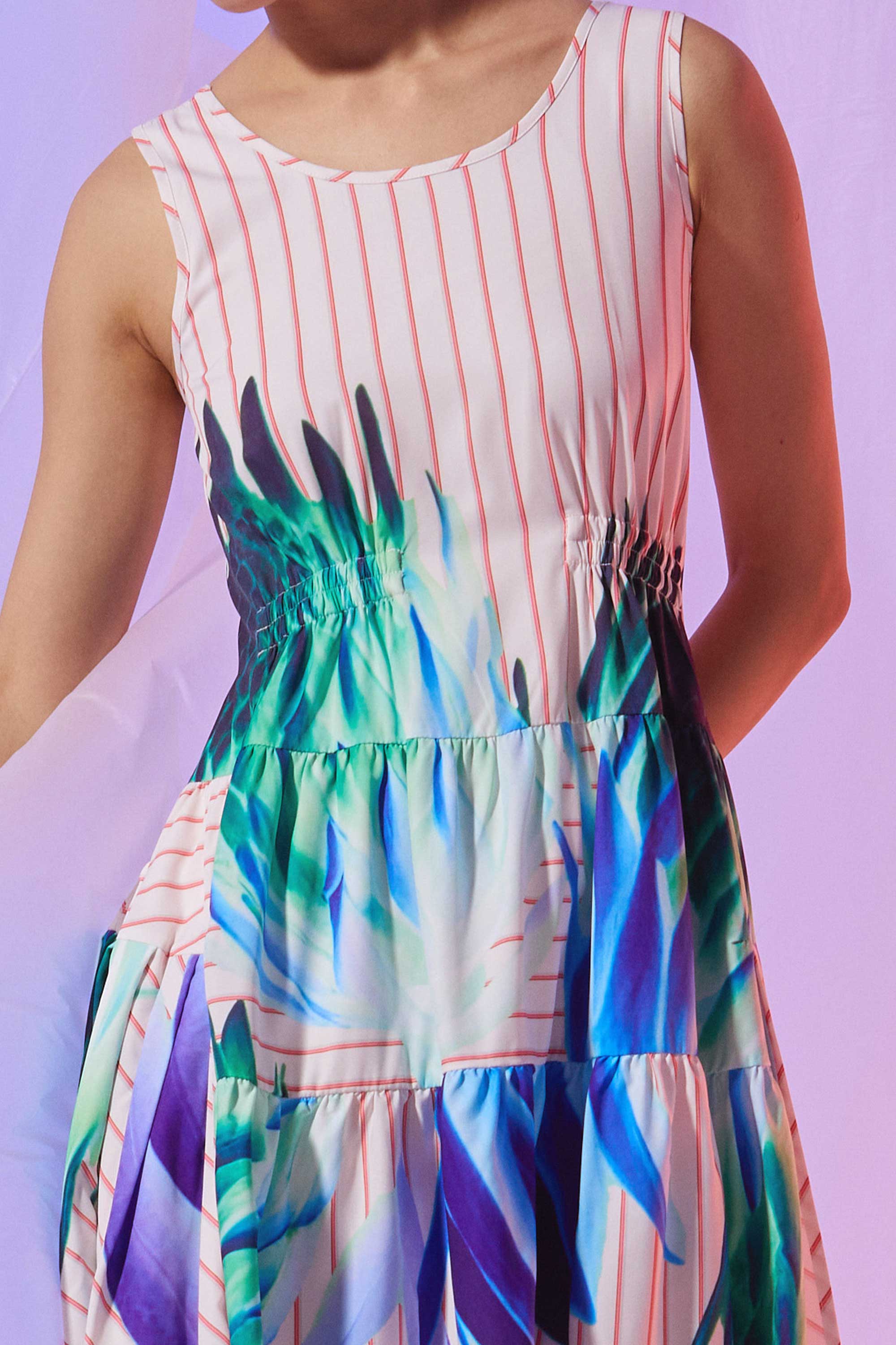 Billowing Tea Dress (Spectrum)