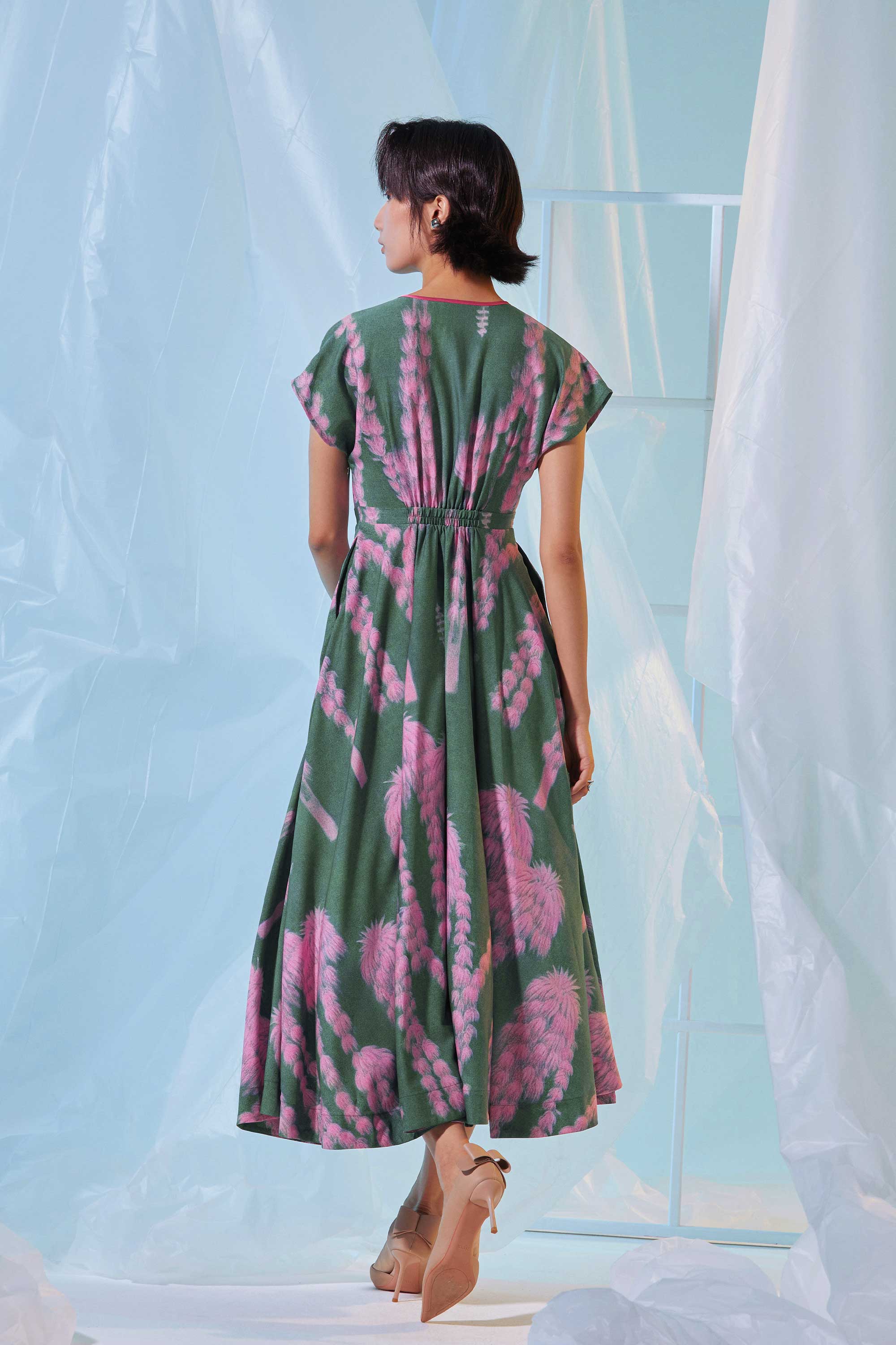 Piping Maxi Dress (Gaze)