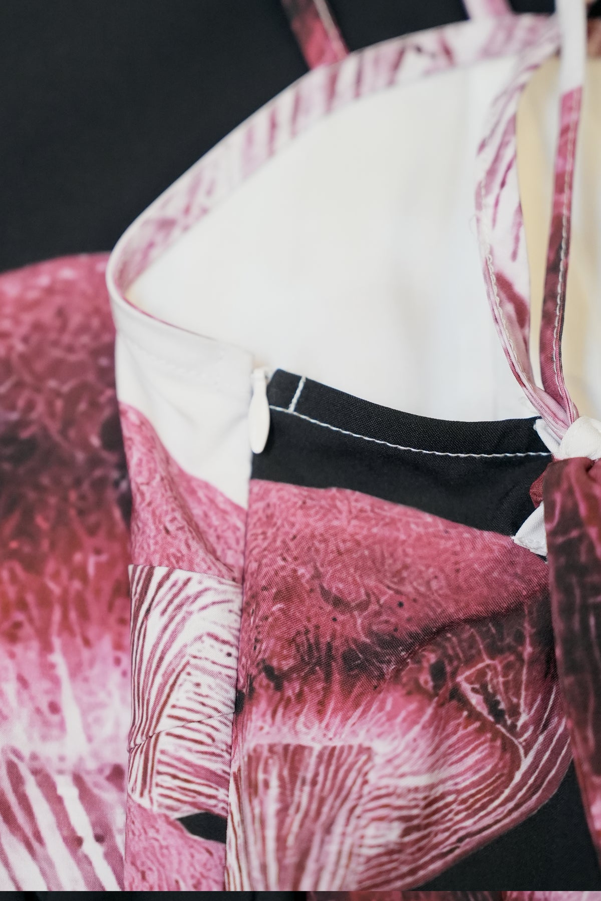 Adjustable Border Dress (Omphalotus)