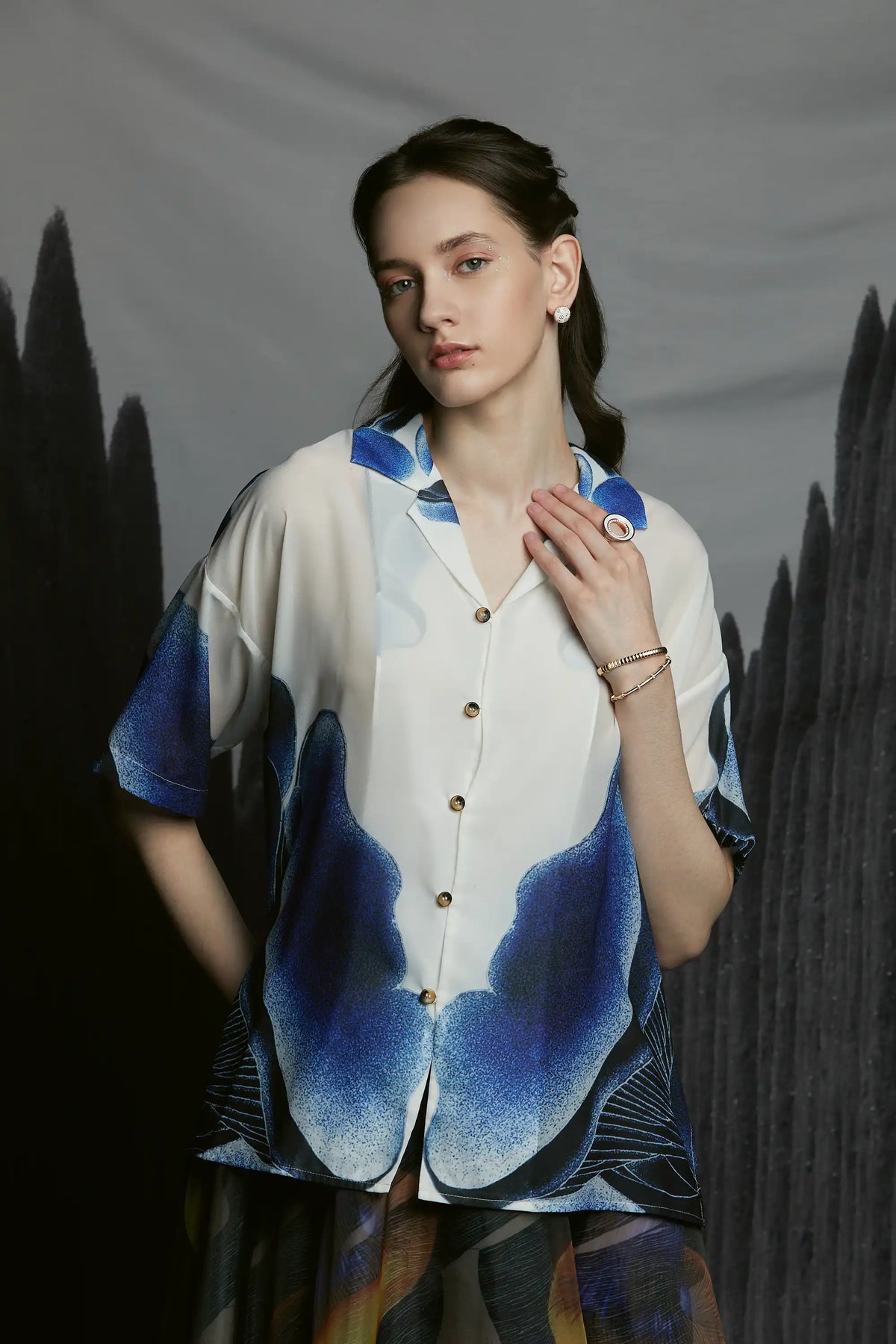 Unisex Cuban Shirt (Fomes)