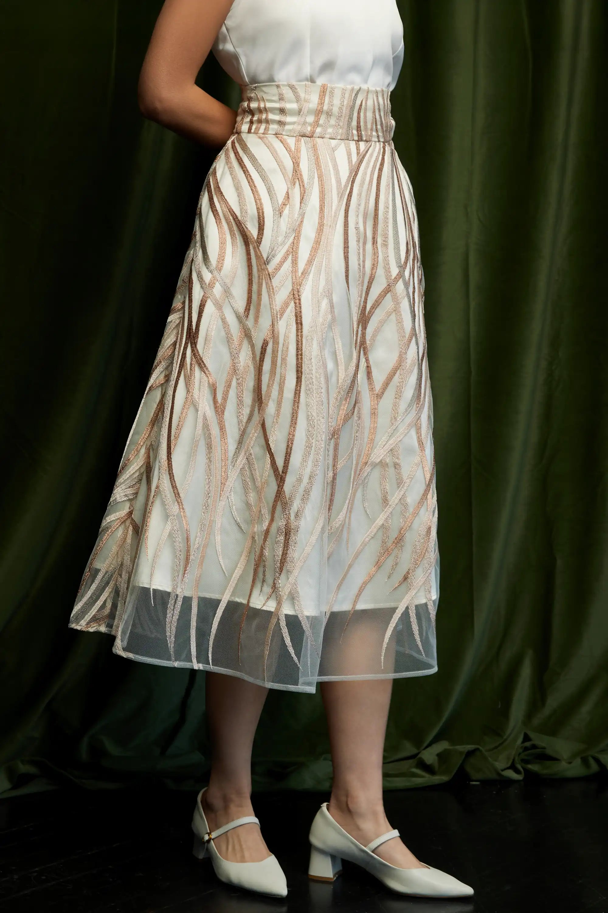 PRE-ORDER · EXCLUSIVE RELEASE: Full Circle Skirt (Gold)