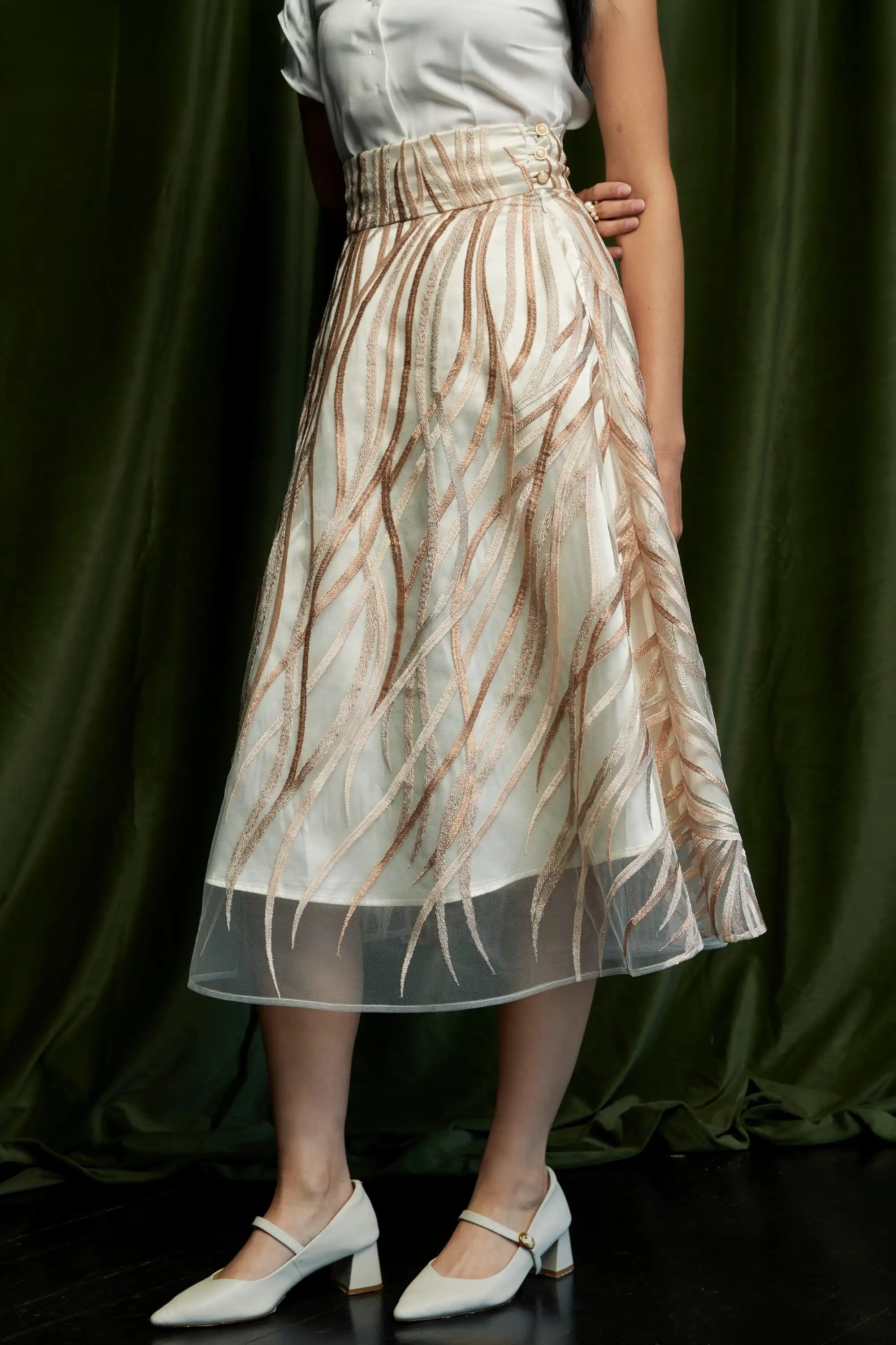 PRE-ORDER · EXCLUSIVE RELEASE: Full Circle Skirt (Gold)
