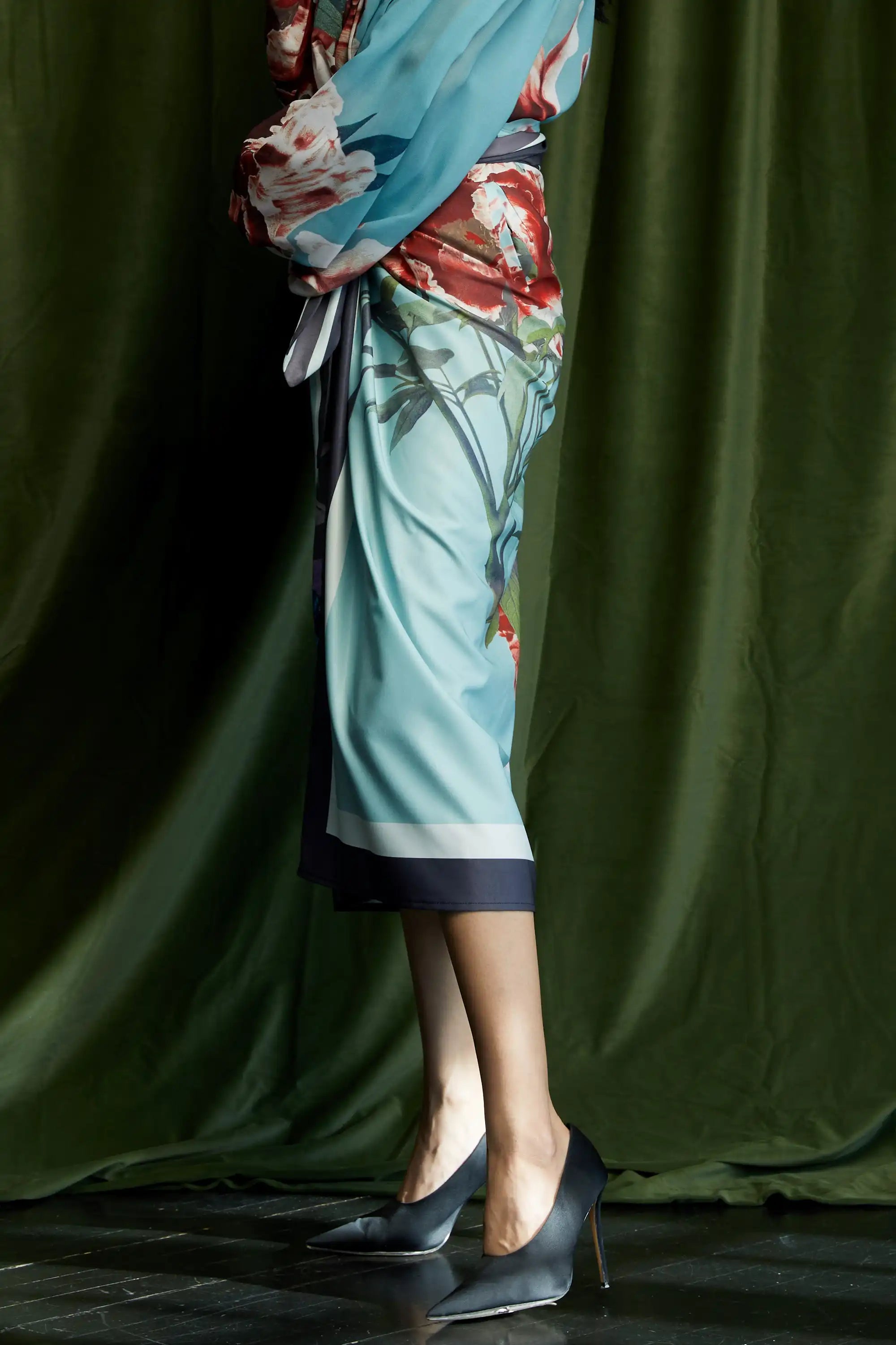 Sarong Skirt (Tree-Peony)