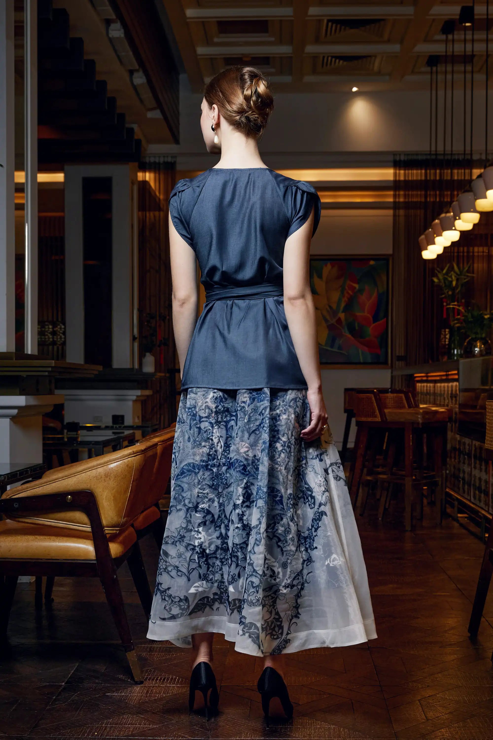 Swing Skirt (Leaves)