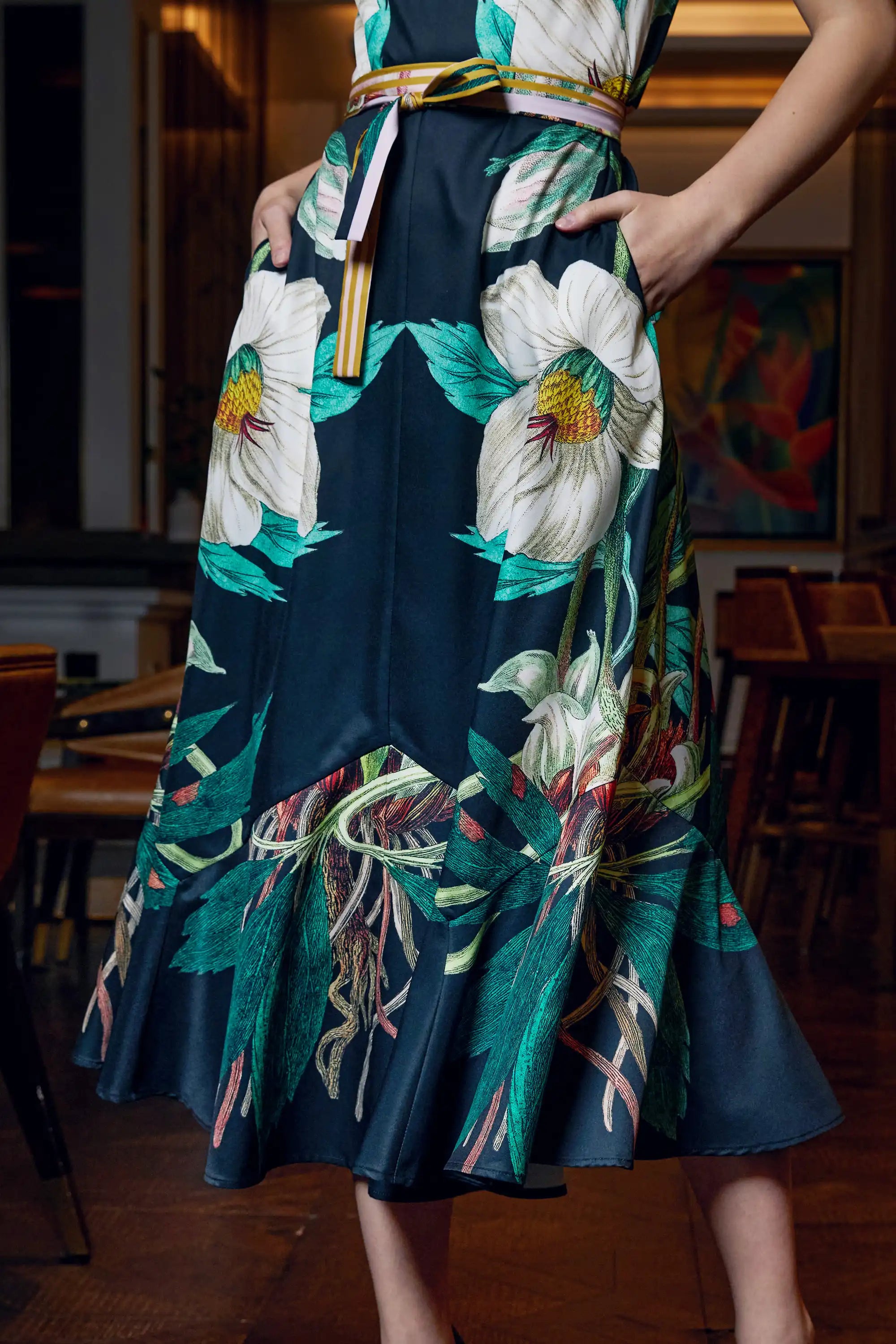 Sweetheart Mermaid Dress (Christmas Rose)