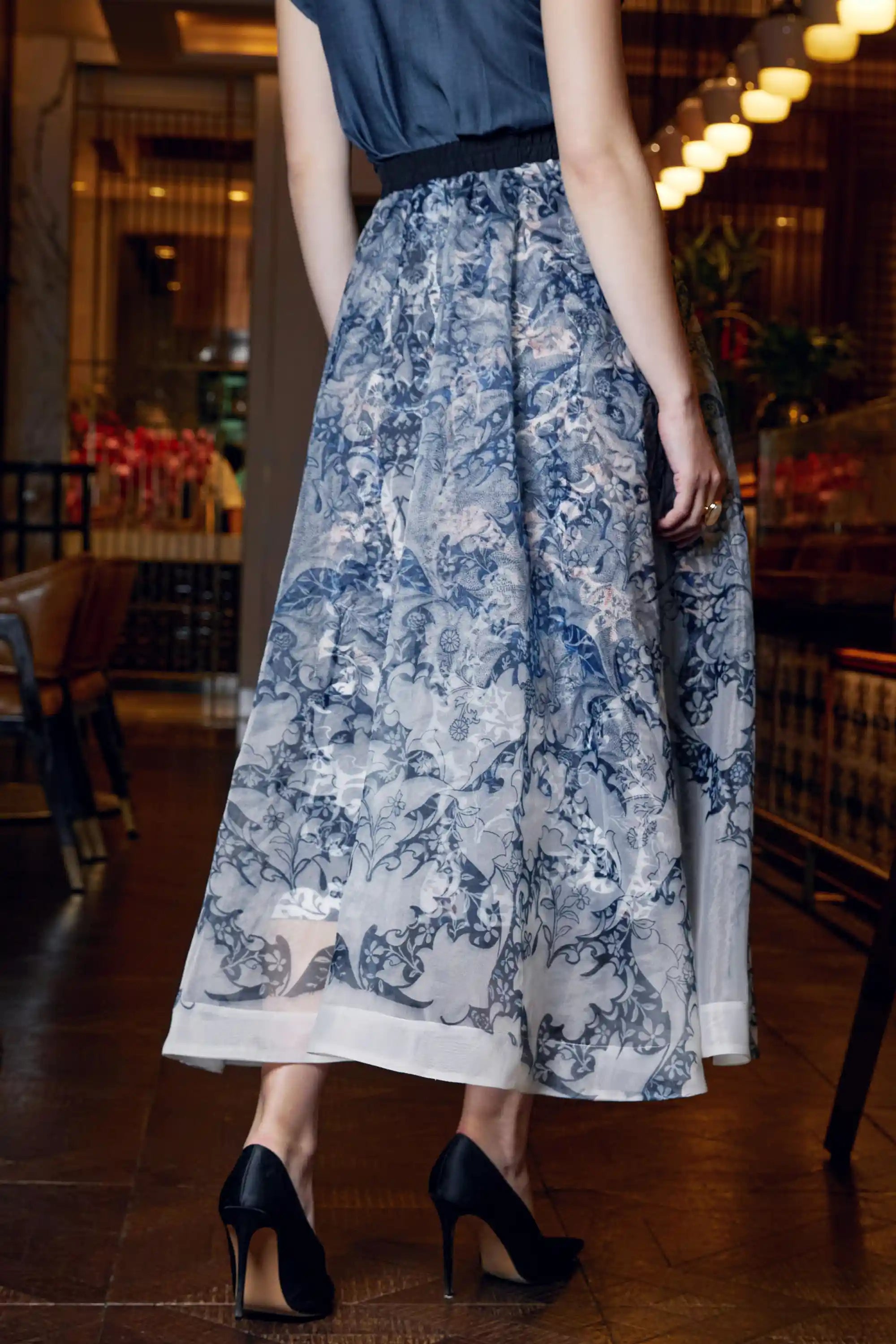 Swing Skirt (Leaves)