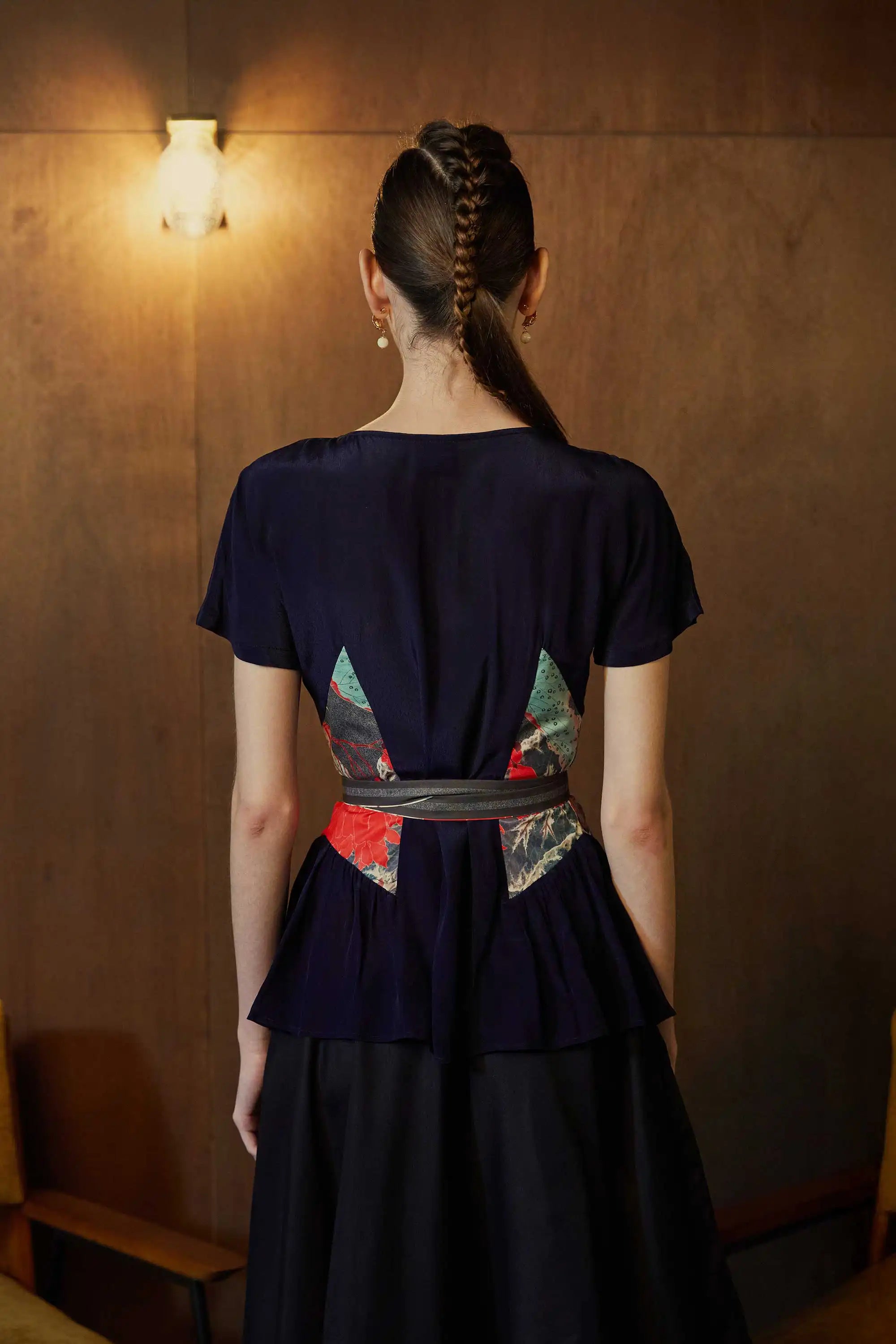 Fit & Flare Contour Top (Cracklin Rosie Begonia)