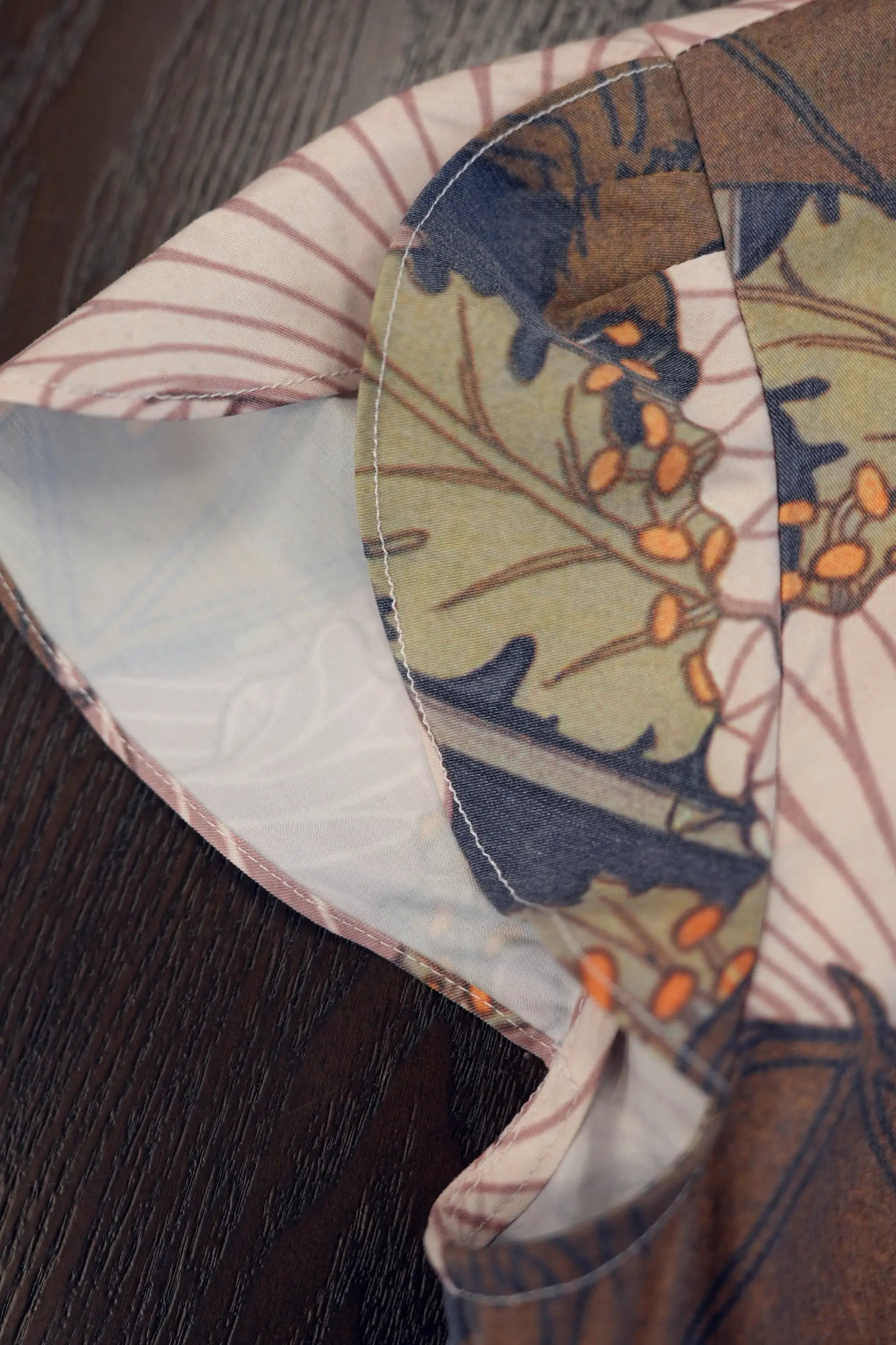 Snowdrop Sleeves Shirtwaist Dress (Bat)