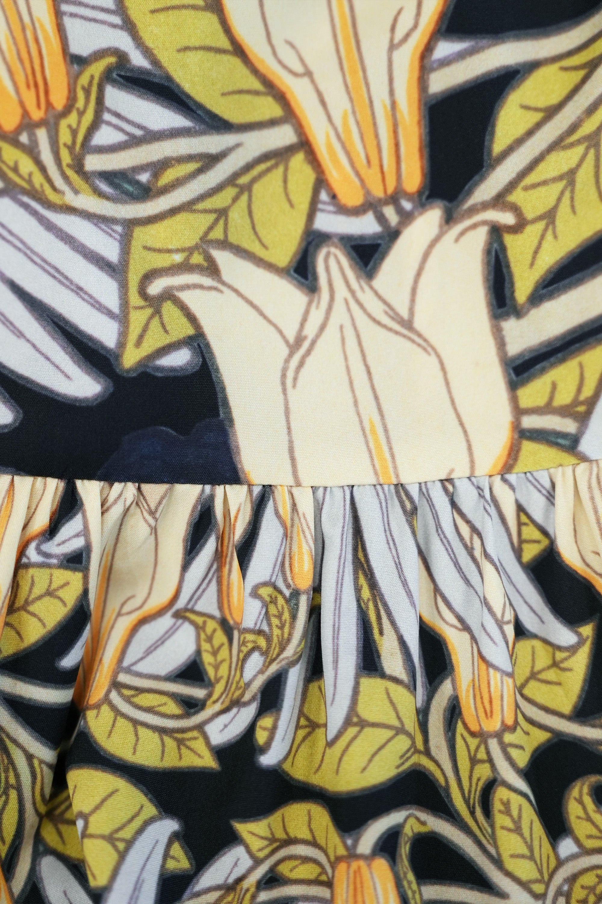 Tiered Breastplate Dress (Cockatoo)