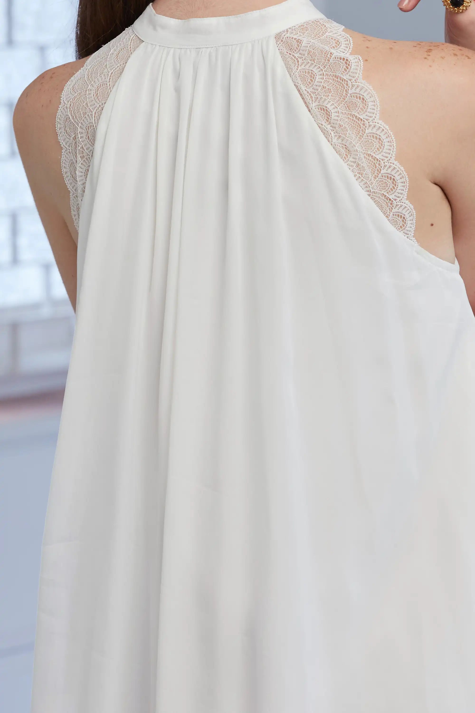 Air Dress (White Lace)