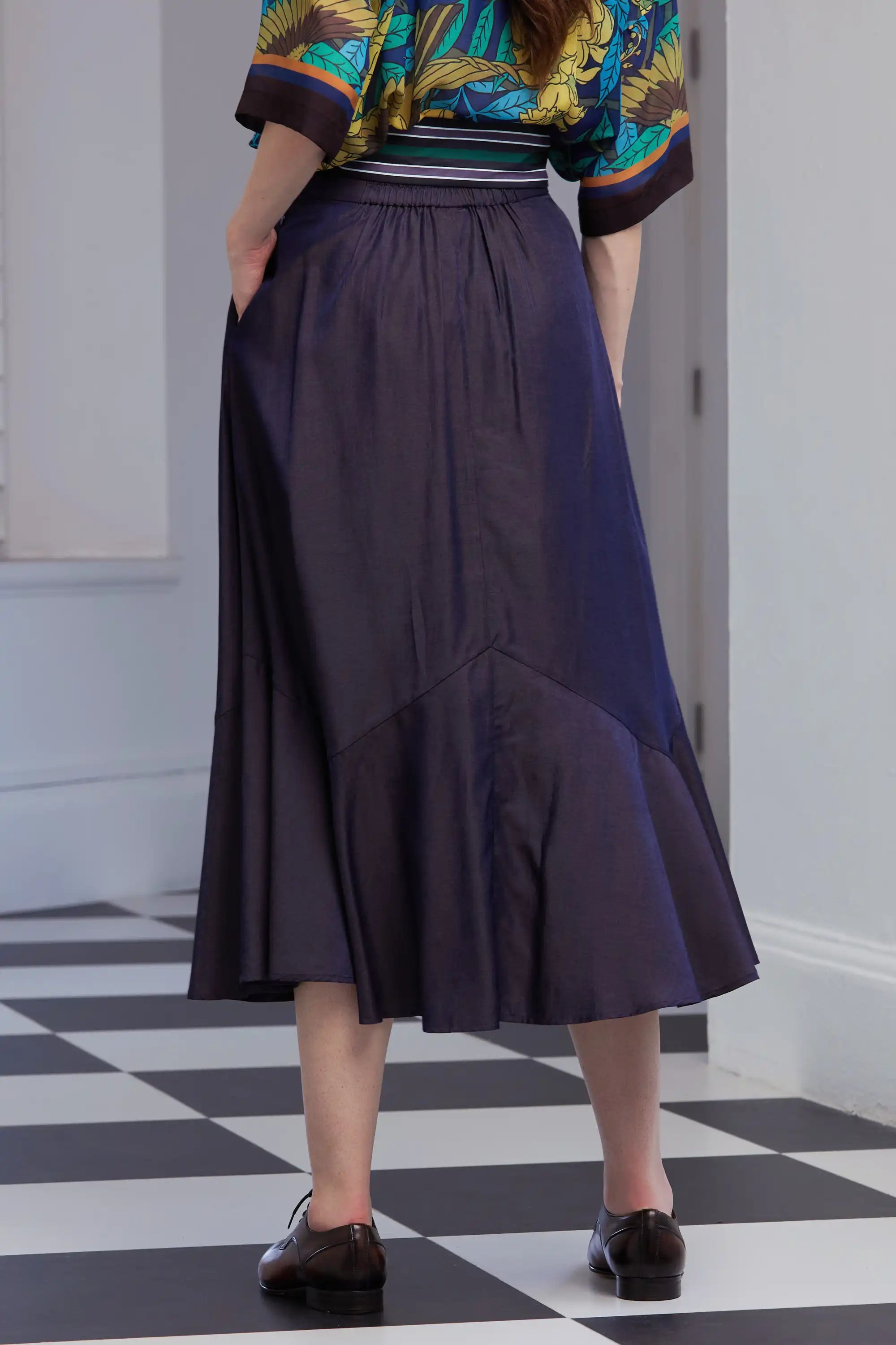 Mermaid Tea Skirt (Poppy)