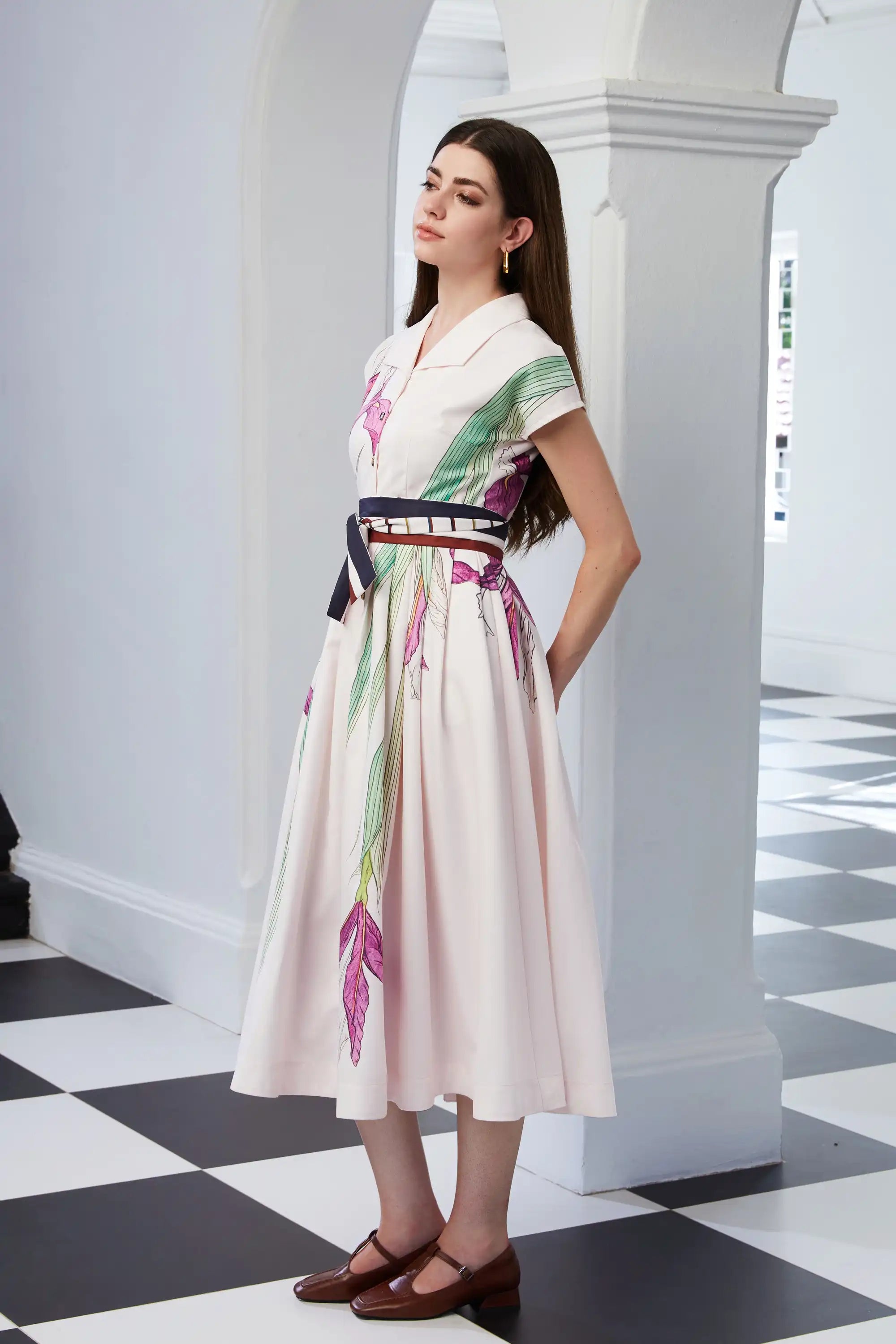 Pilgrim Dolman Dress (Iris)