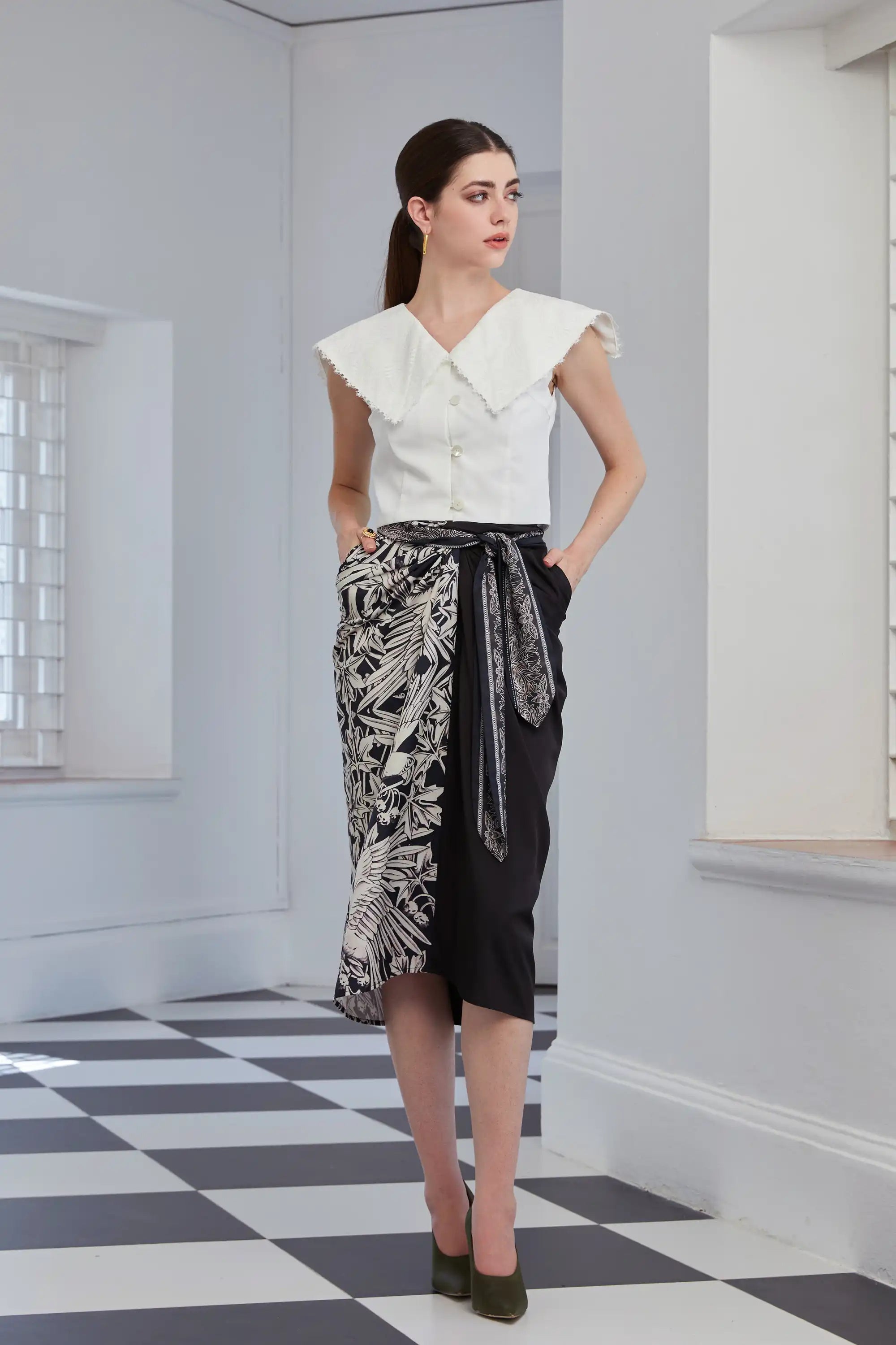 Sarong Skirt (Macaw)