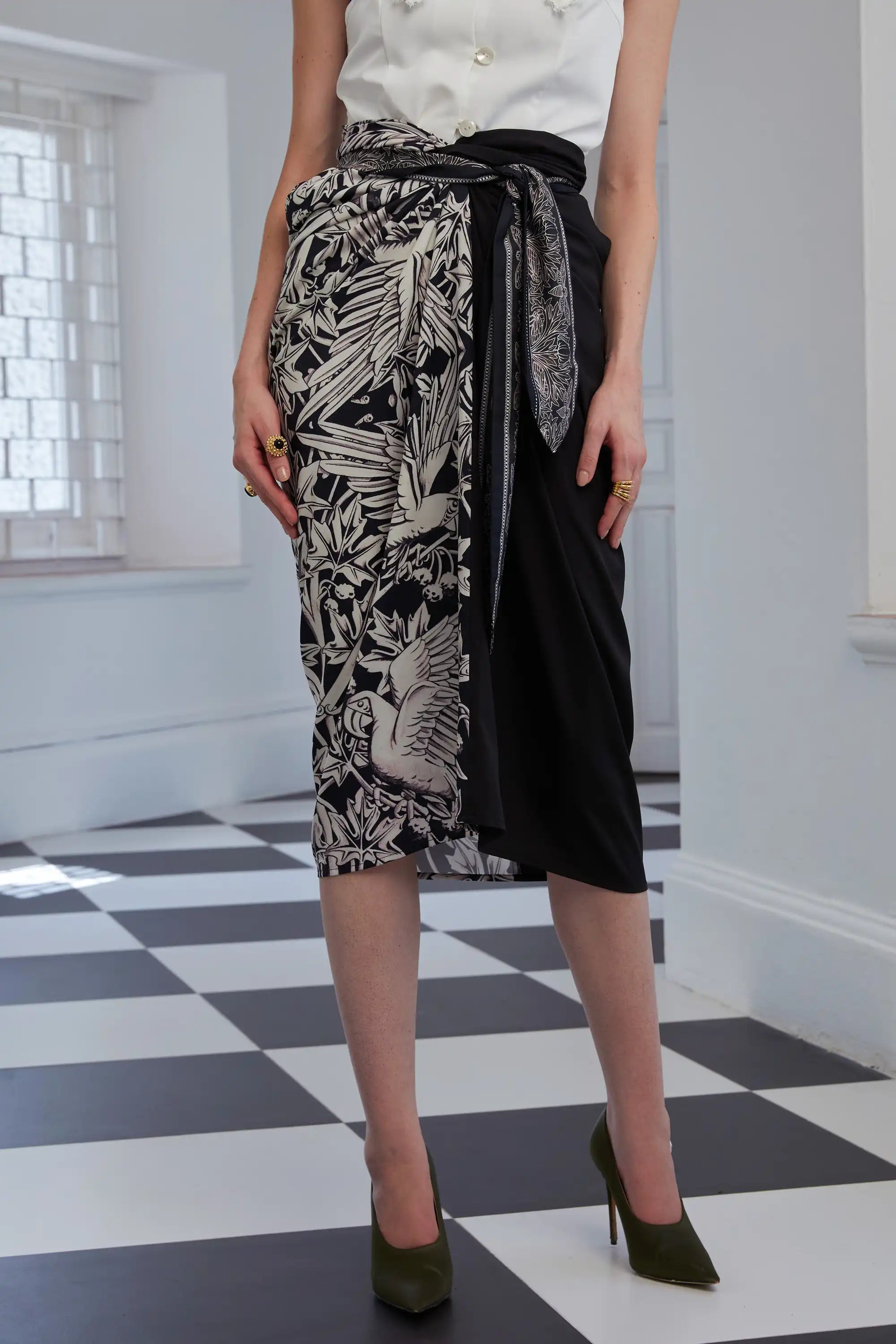 Sarong Skirt (Macaw)