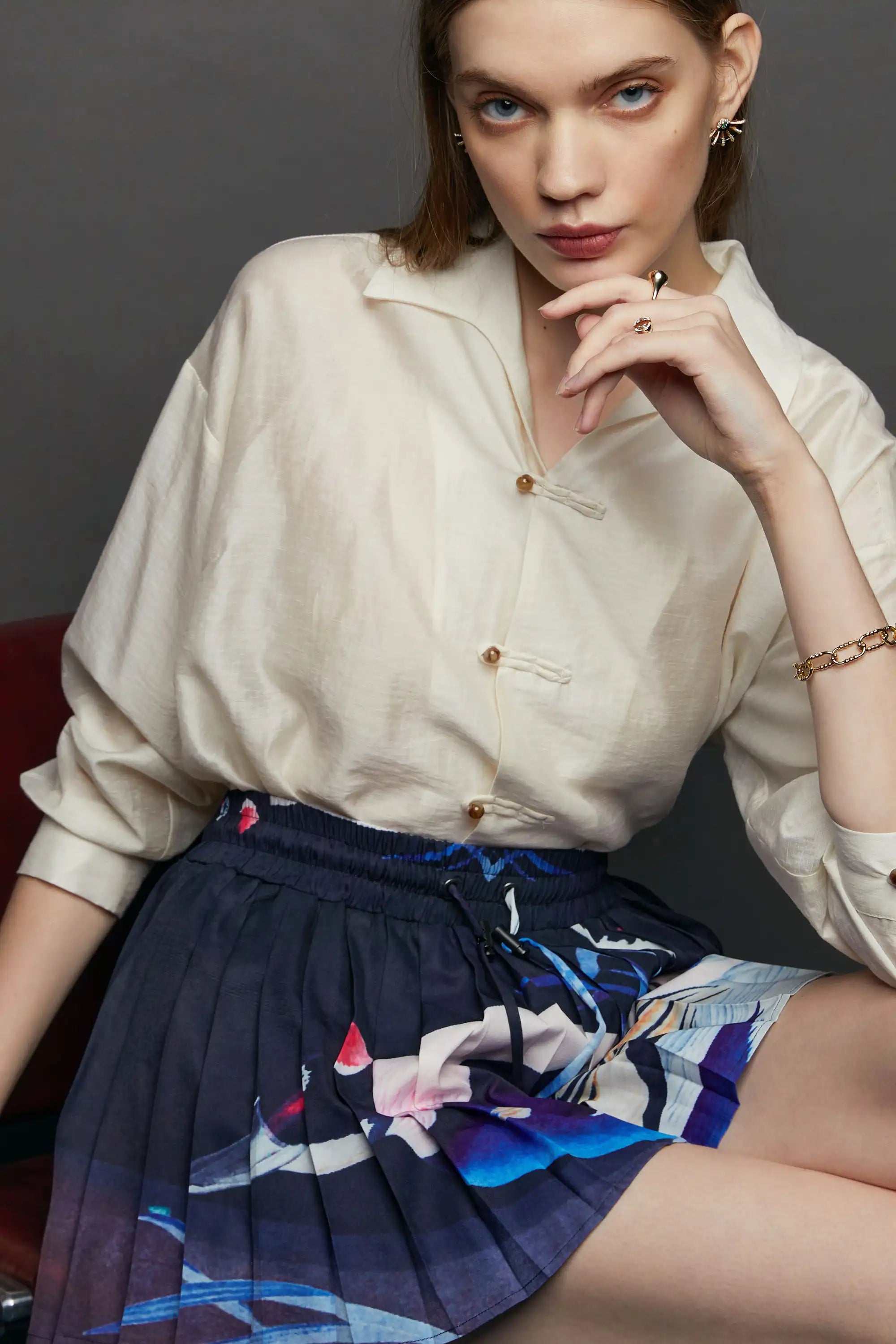 Twirl Skorts (Mandarin Duck)