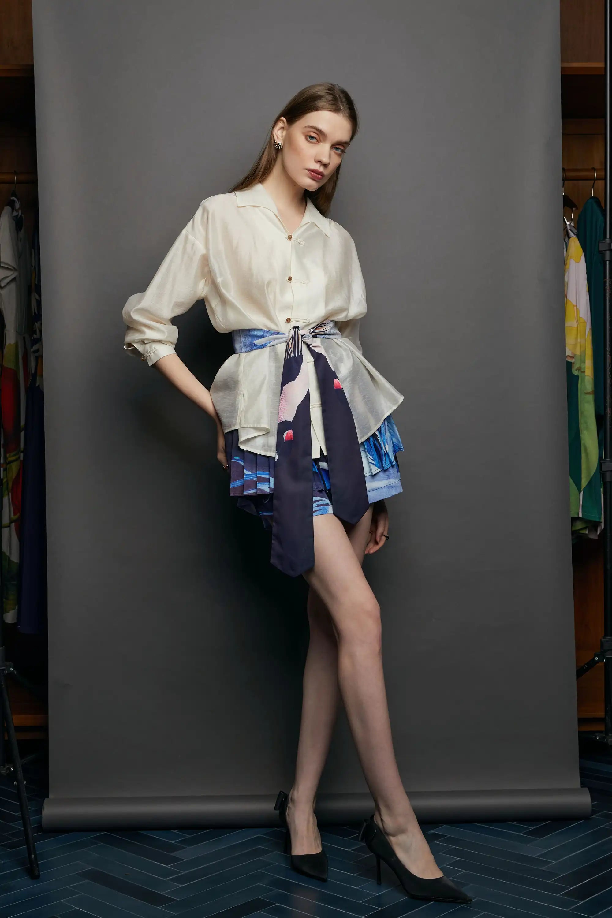 Twirl Skorts (Mandarin Duck)