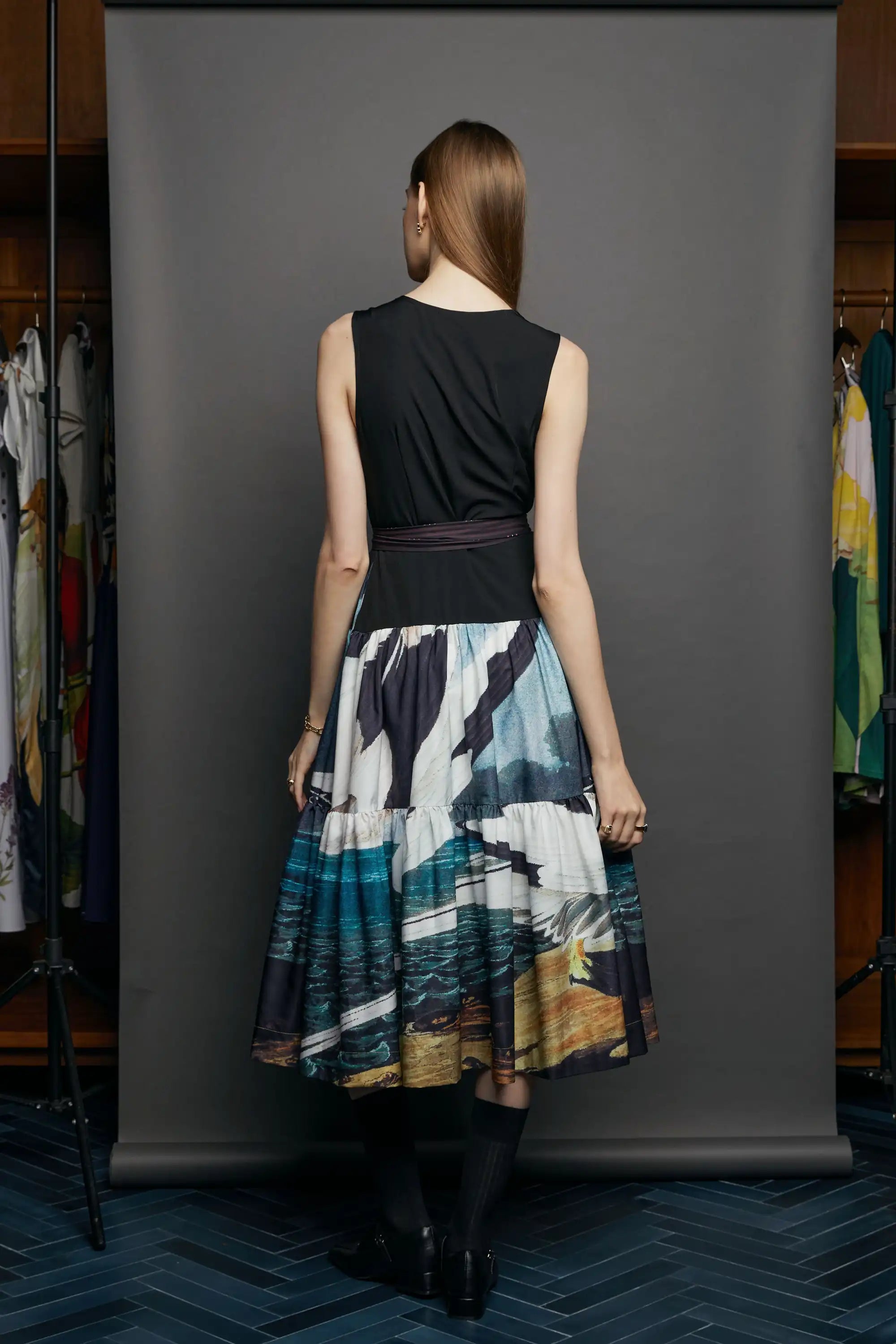 Tiered Dress (Tropicbird)