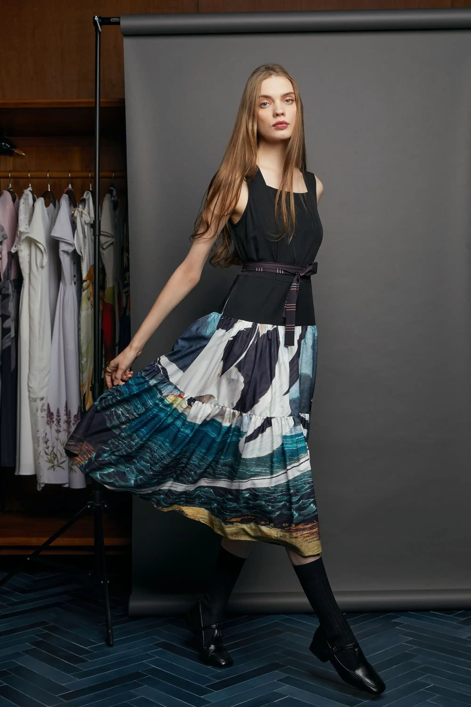 Tiered Dress (Tropicbird)