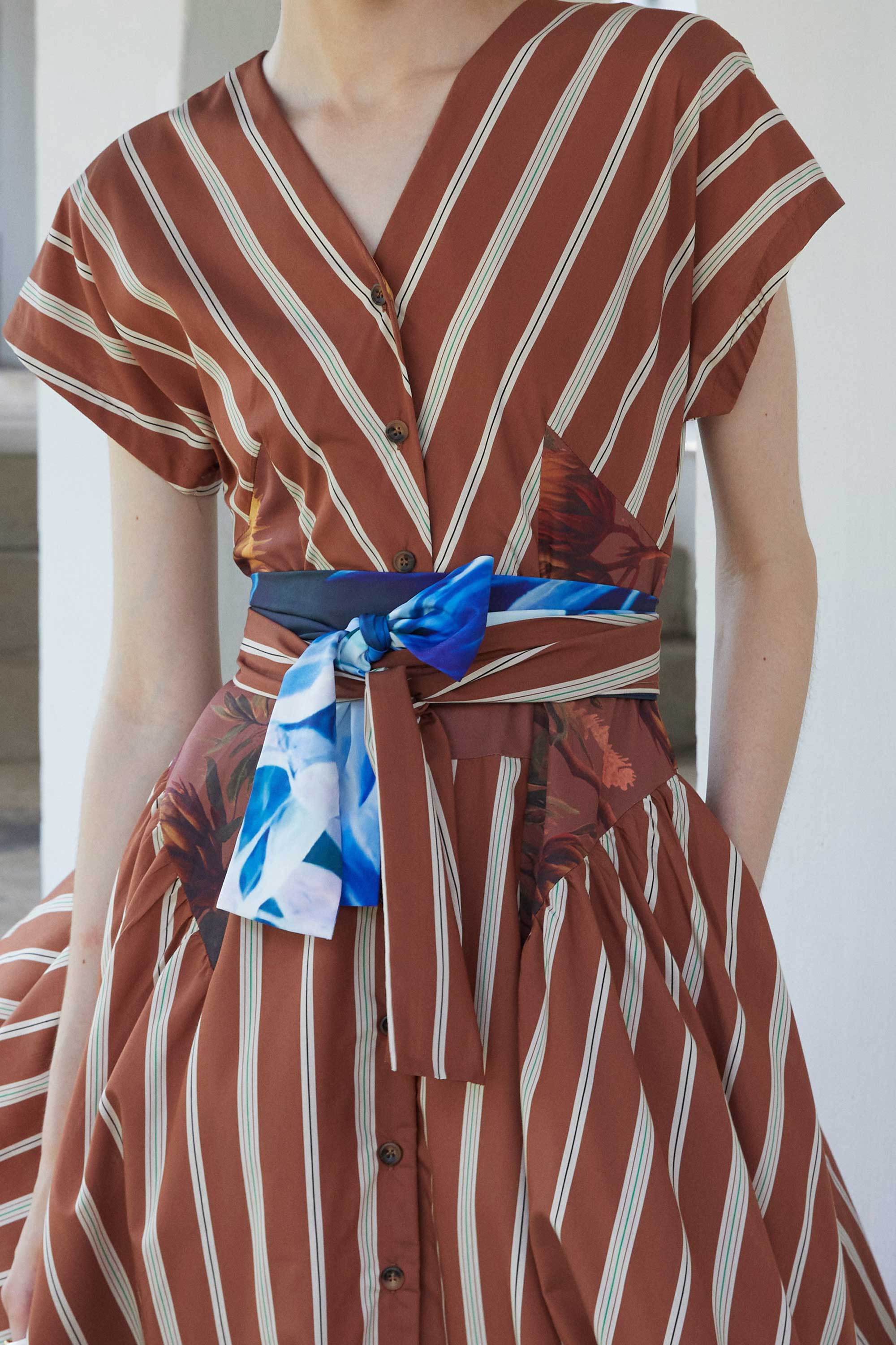 Fit & Flare Midi Dress (Stillness)